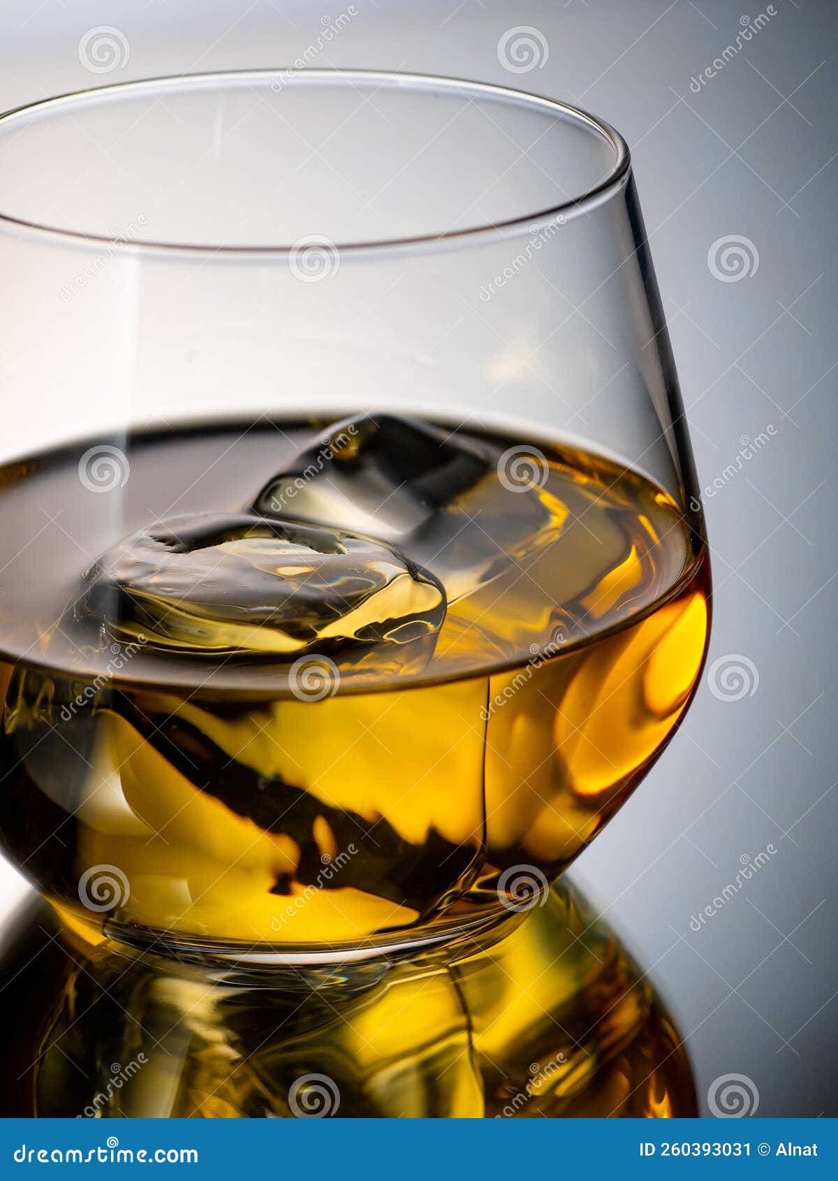 Glass of Whisky on the Rocks Stock Image Image of alcohol, liquor