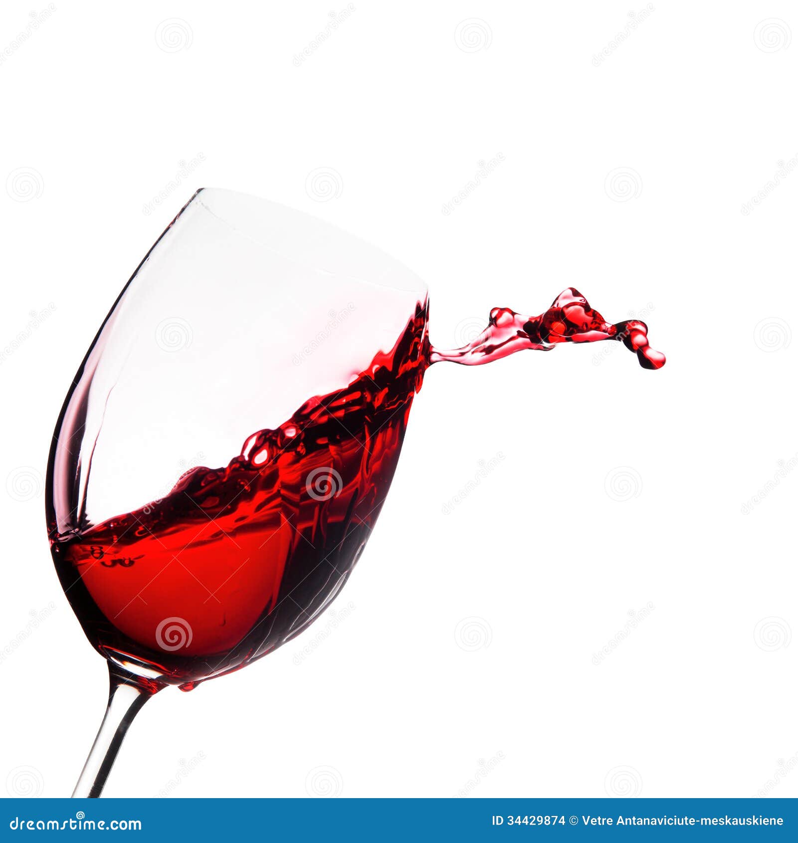 Glass of wine with splash stock photo. Image of drink 34429874