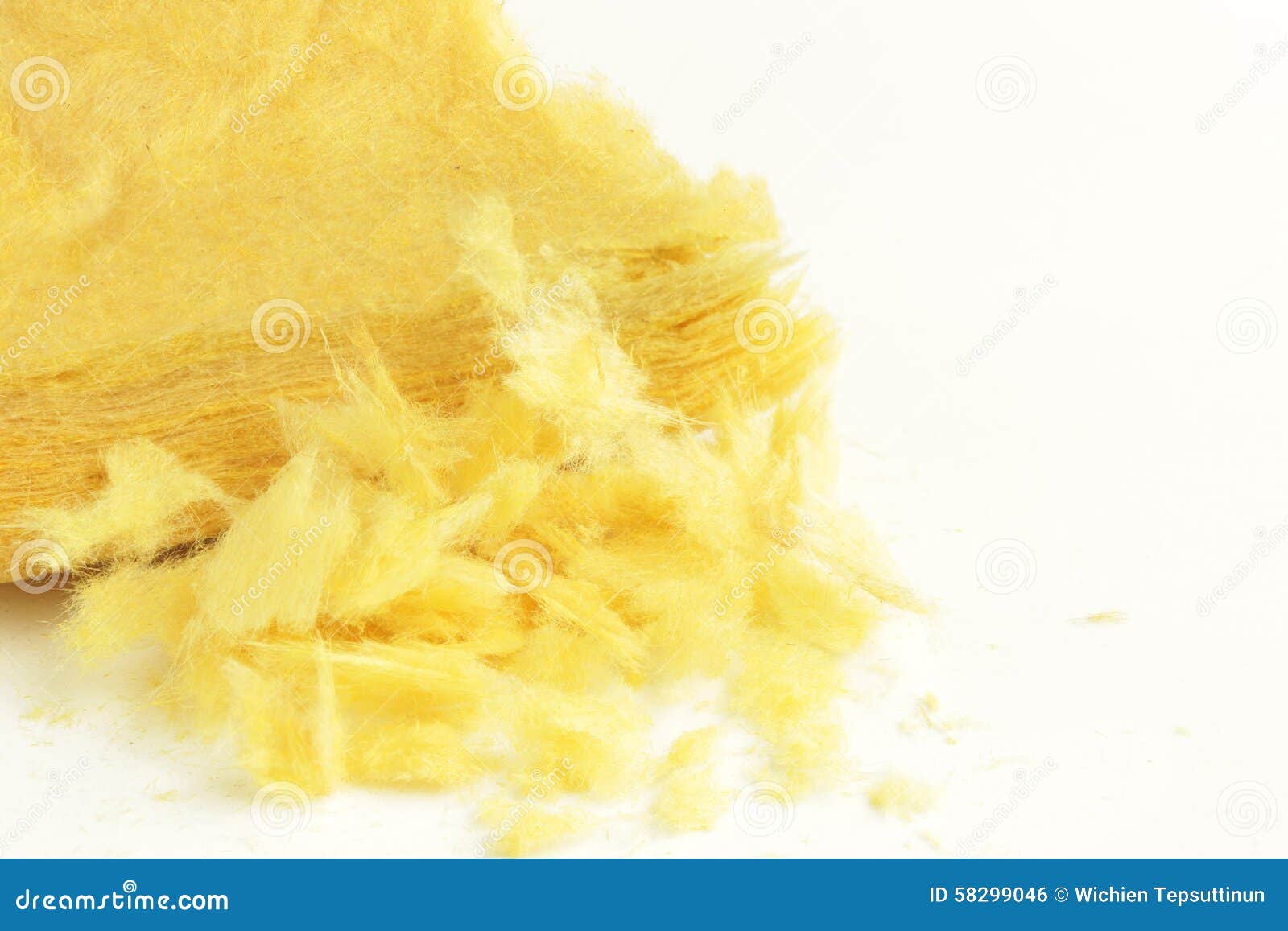Glass Wool on White Background Stock Photo Image of breath, dangerous