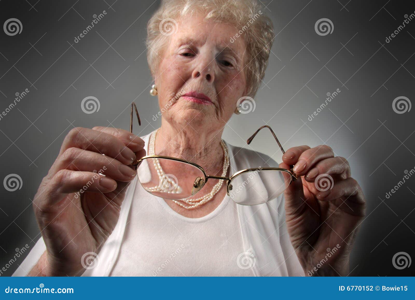 Glasses stock photo. Image of woman, problem, wrinkle 6770152