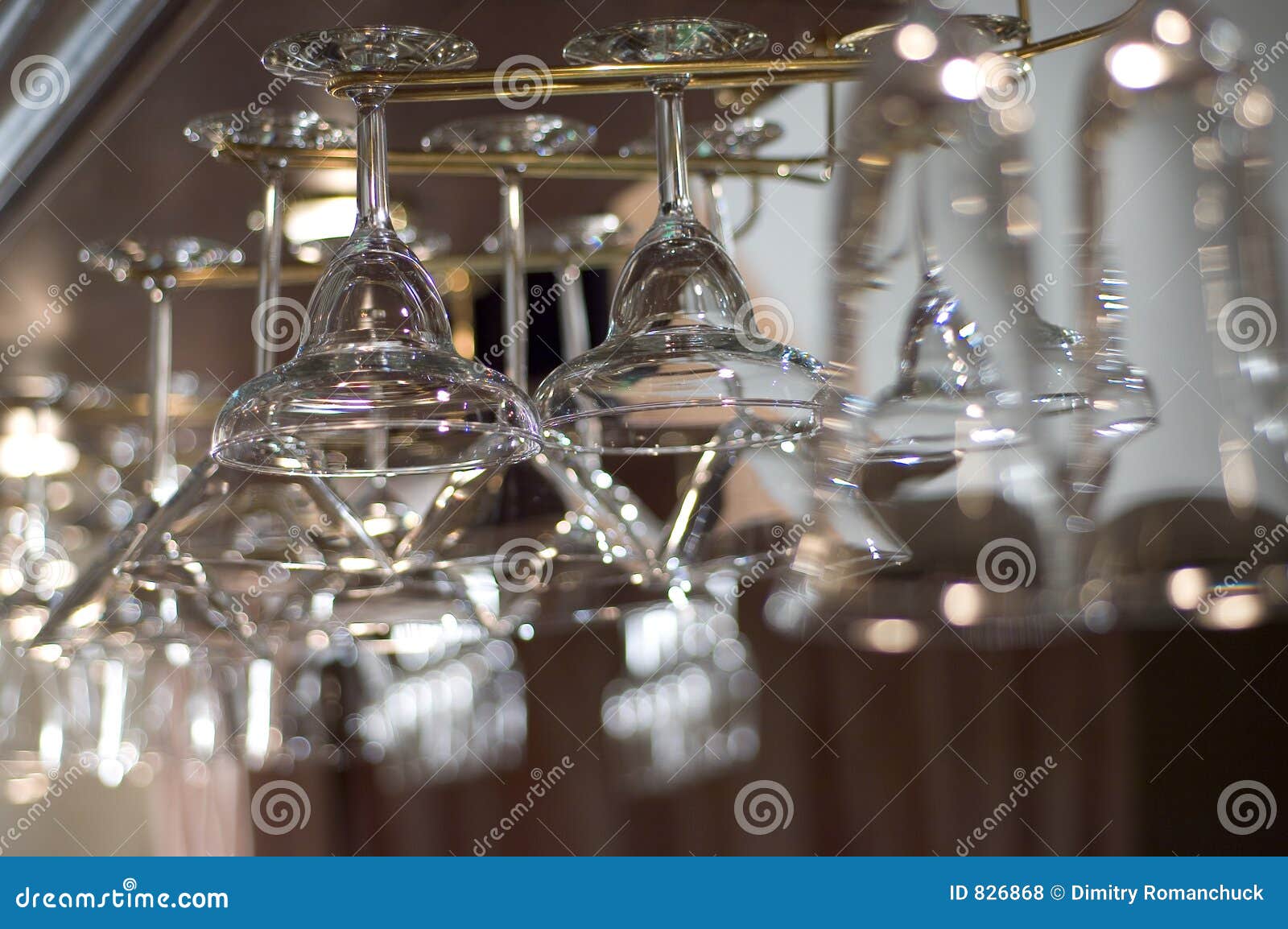 Glasses in a bar stock photo. Image of cocktail, alcoholism 826868