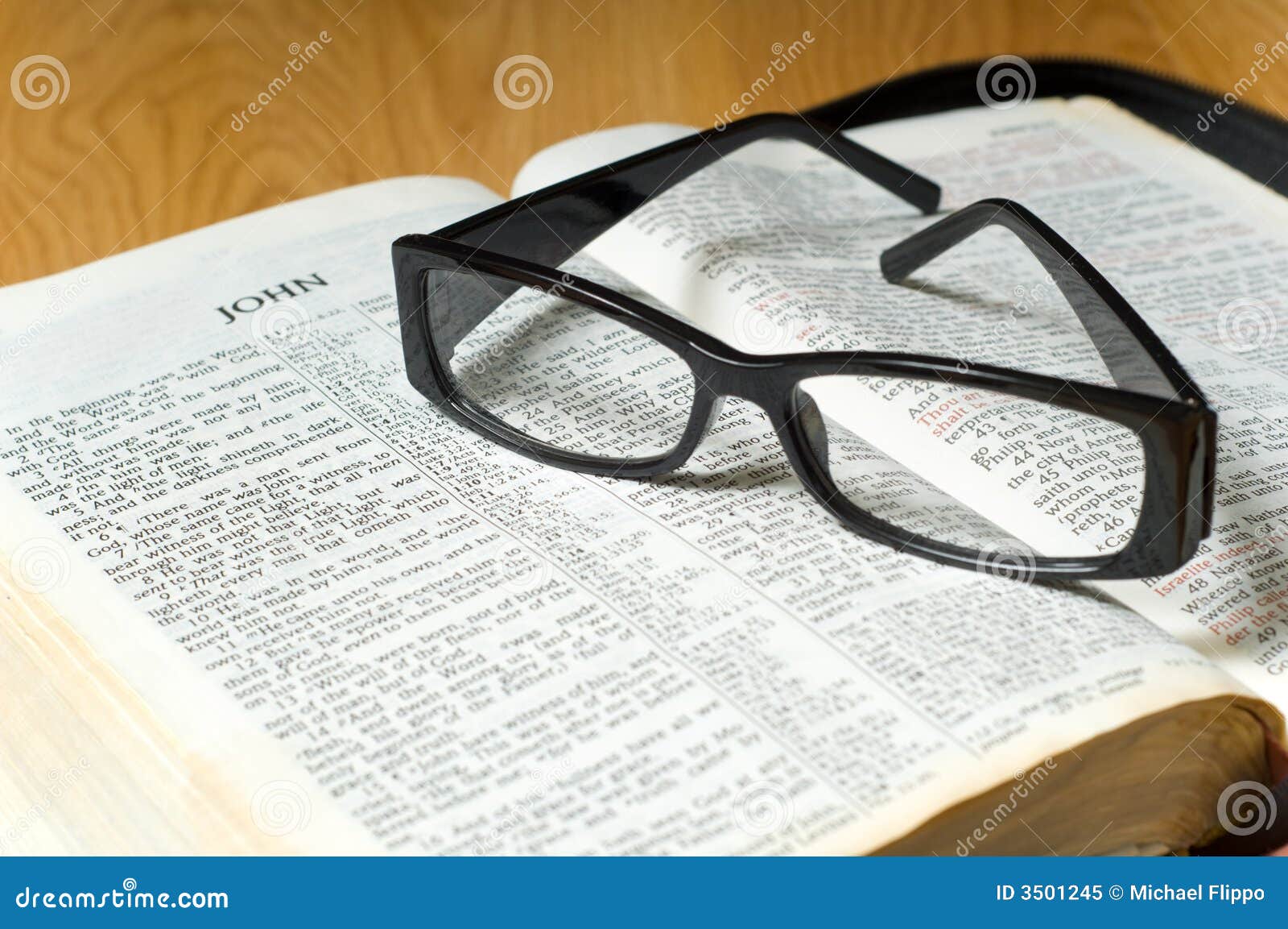 Glasses On A Bible Royalty Free Stock Photo - Image: 3501245 Glasses On A Bible Royalty Free Stock Photo - Image: 3501245