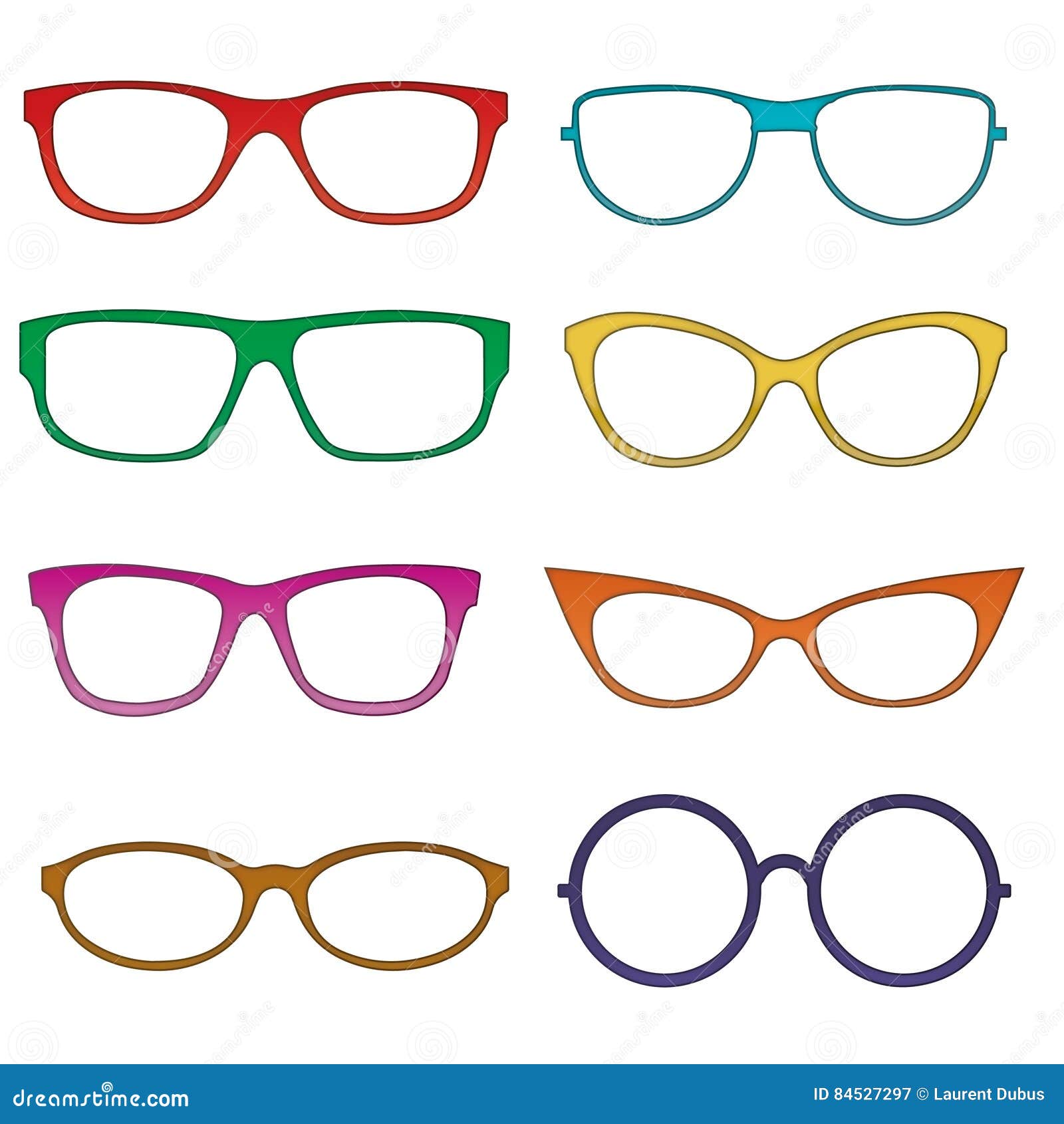 Cartoon Glasses Frames Stock Illustrations – 422 Cartoon Glasses Frames  Stock Illustrations, Vectors & Clipart - Dreamstime