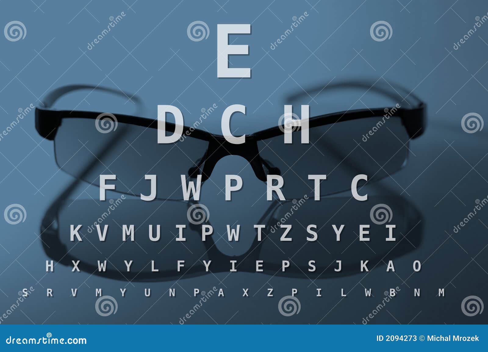 Pi Eye Chart