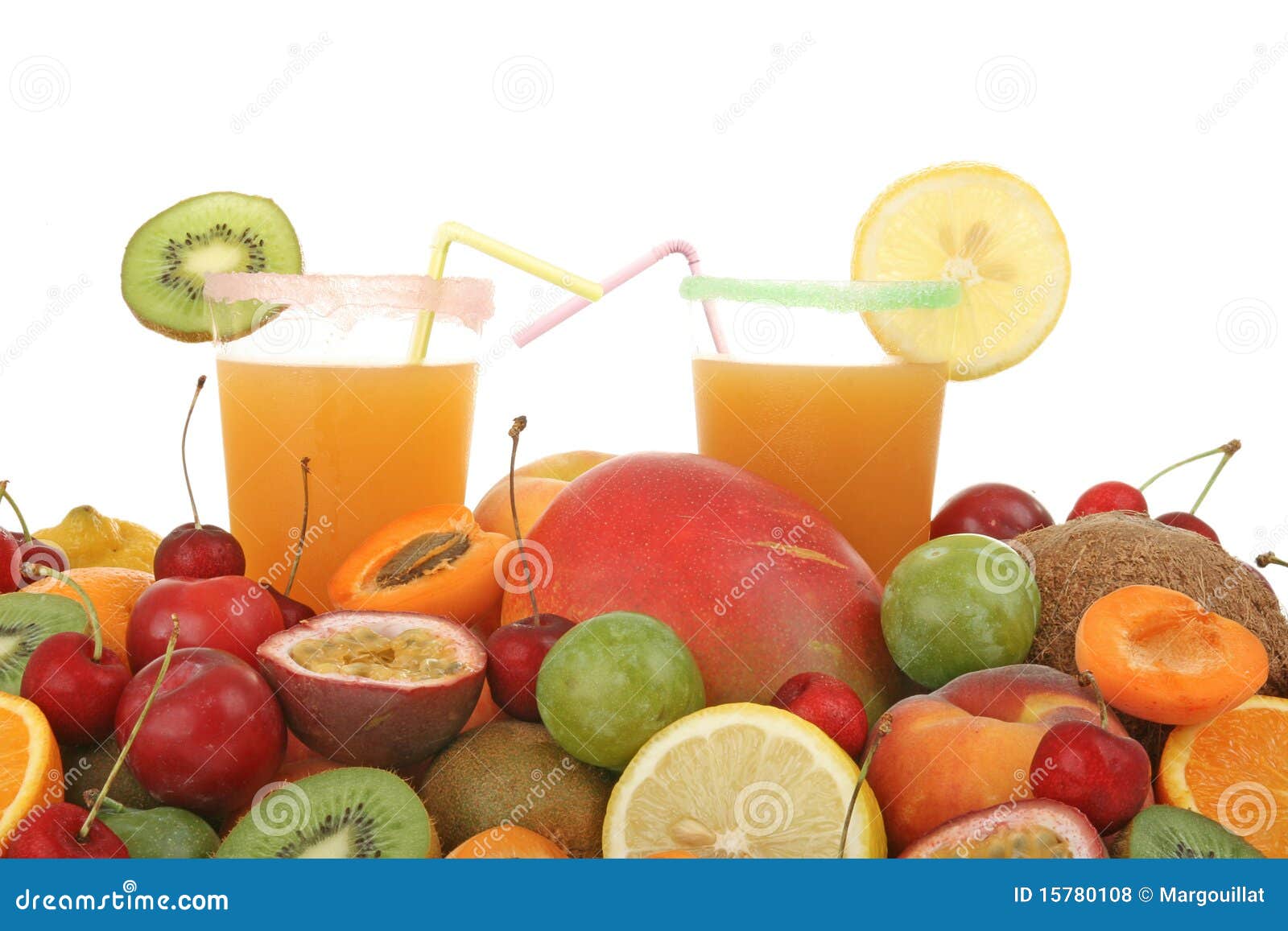 Glasses of fruit juice stock photo. Image of juice, fresh 15780108
