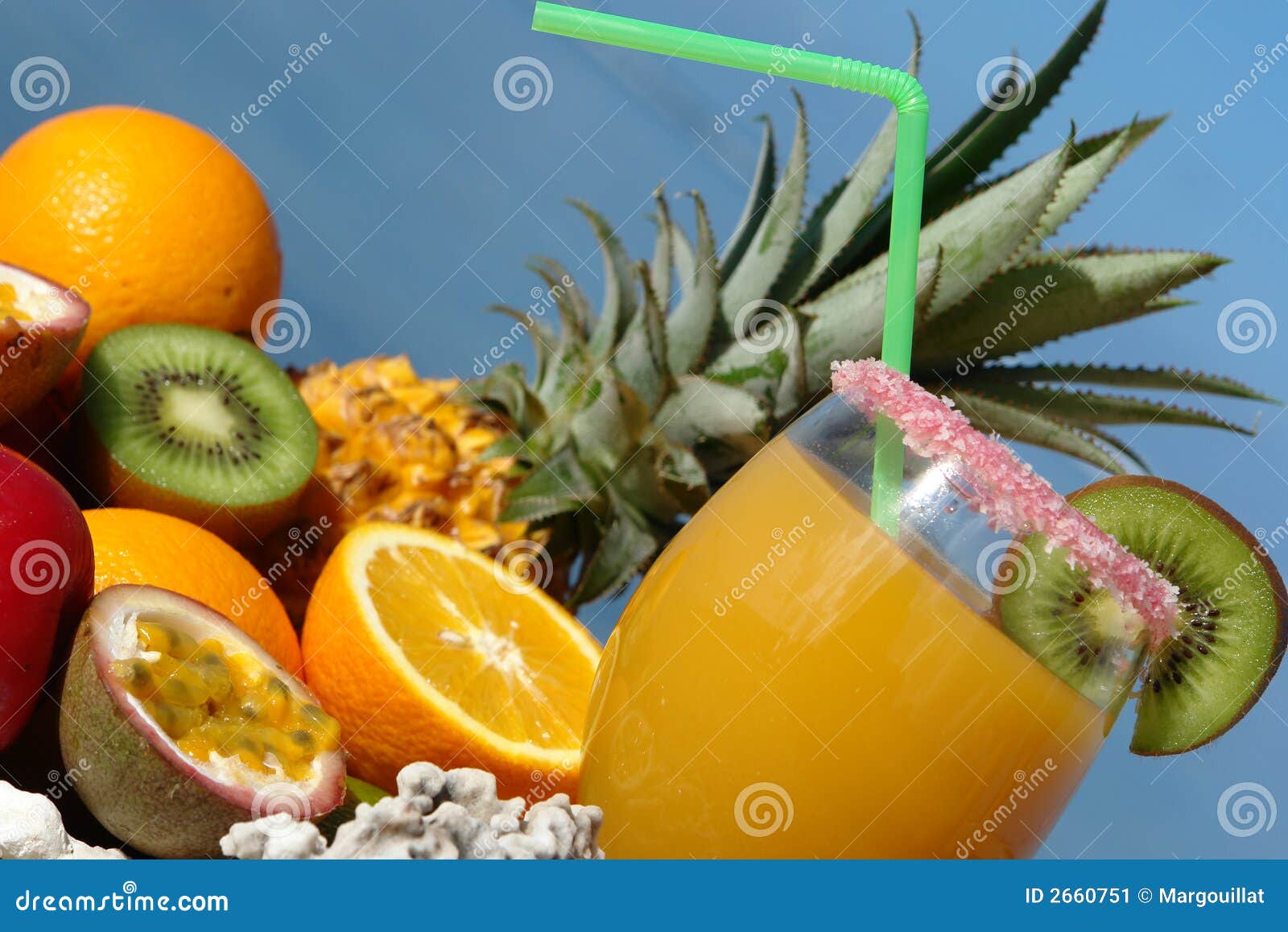 Glasses of fruit juice stock image. Image of drink, dream 2660751