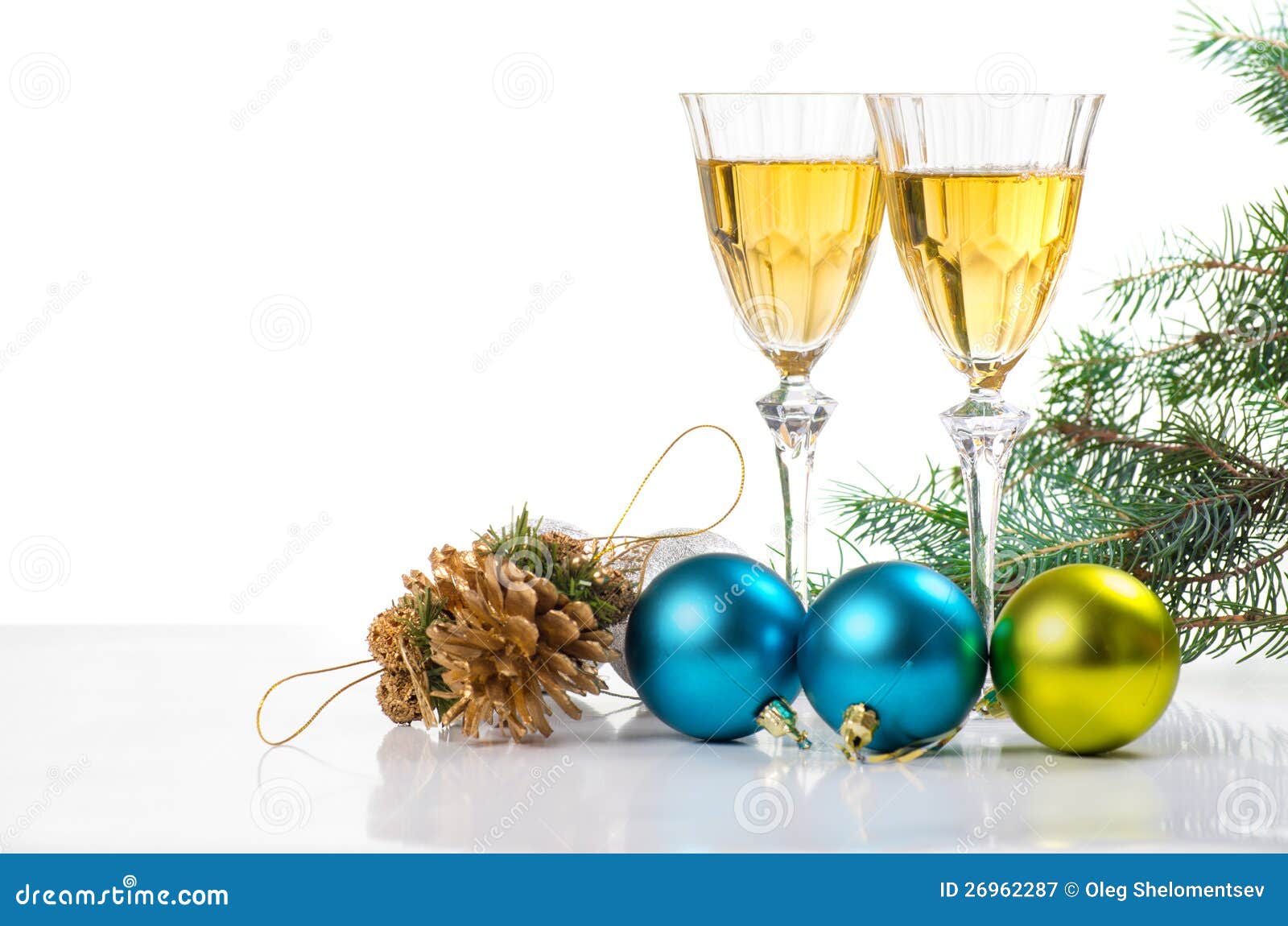 Glasses of vine. stock image. Image of champagne, celebration 26962287