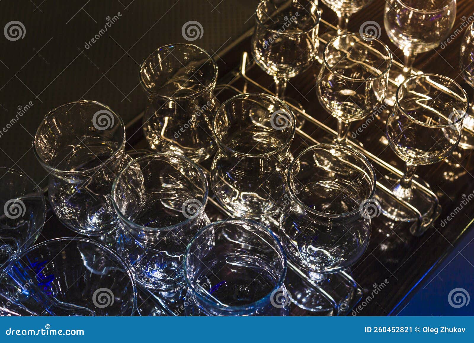 Glasses for the wine stock image. Image of celebration 260452821