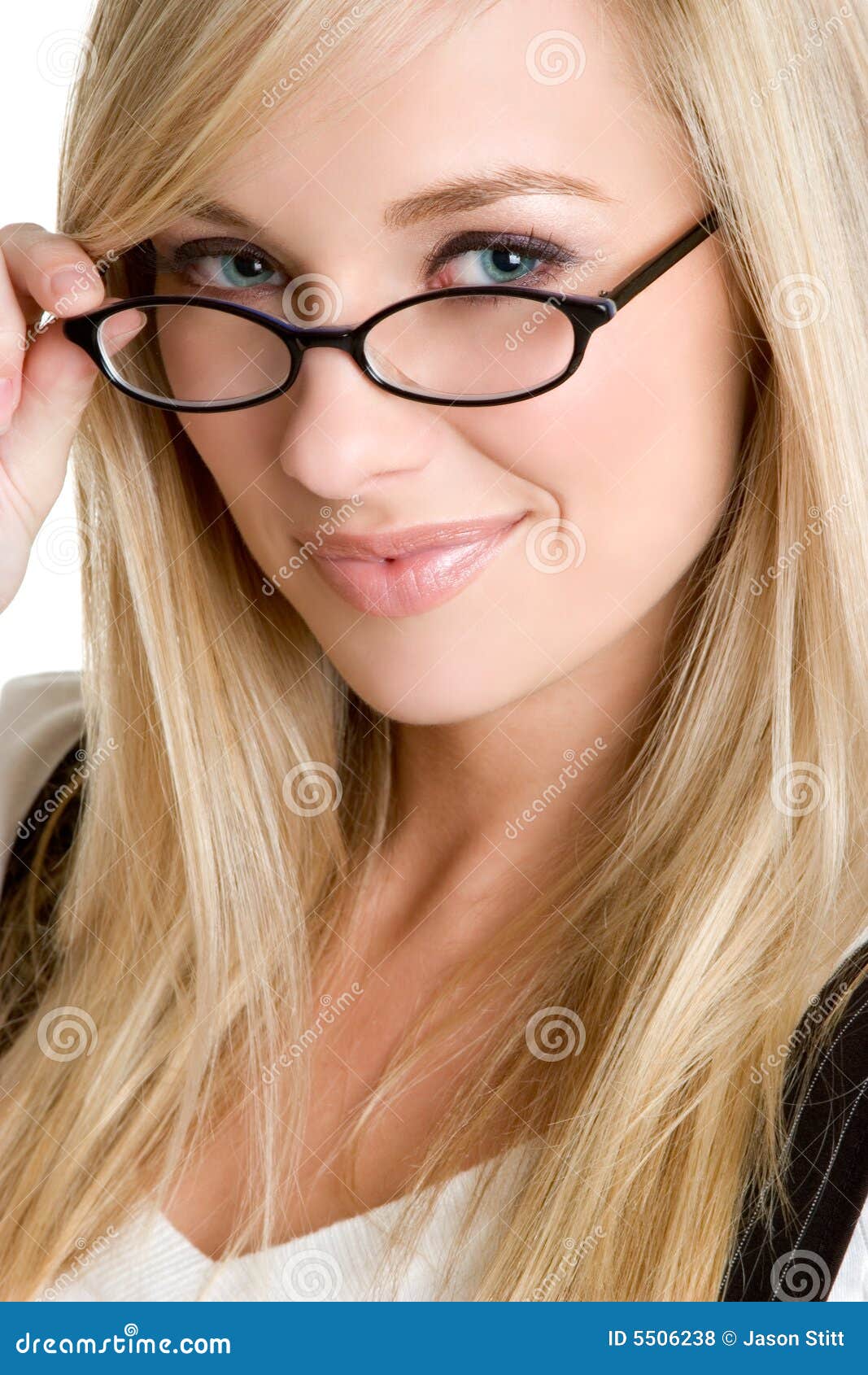 Glasses Woman Royalty Free Stock Photos Image 5506238