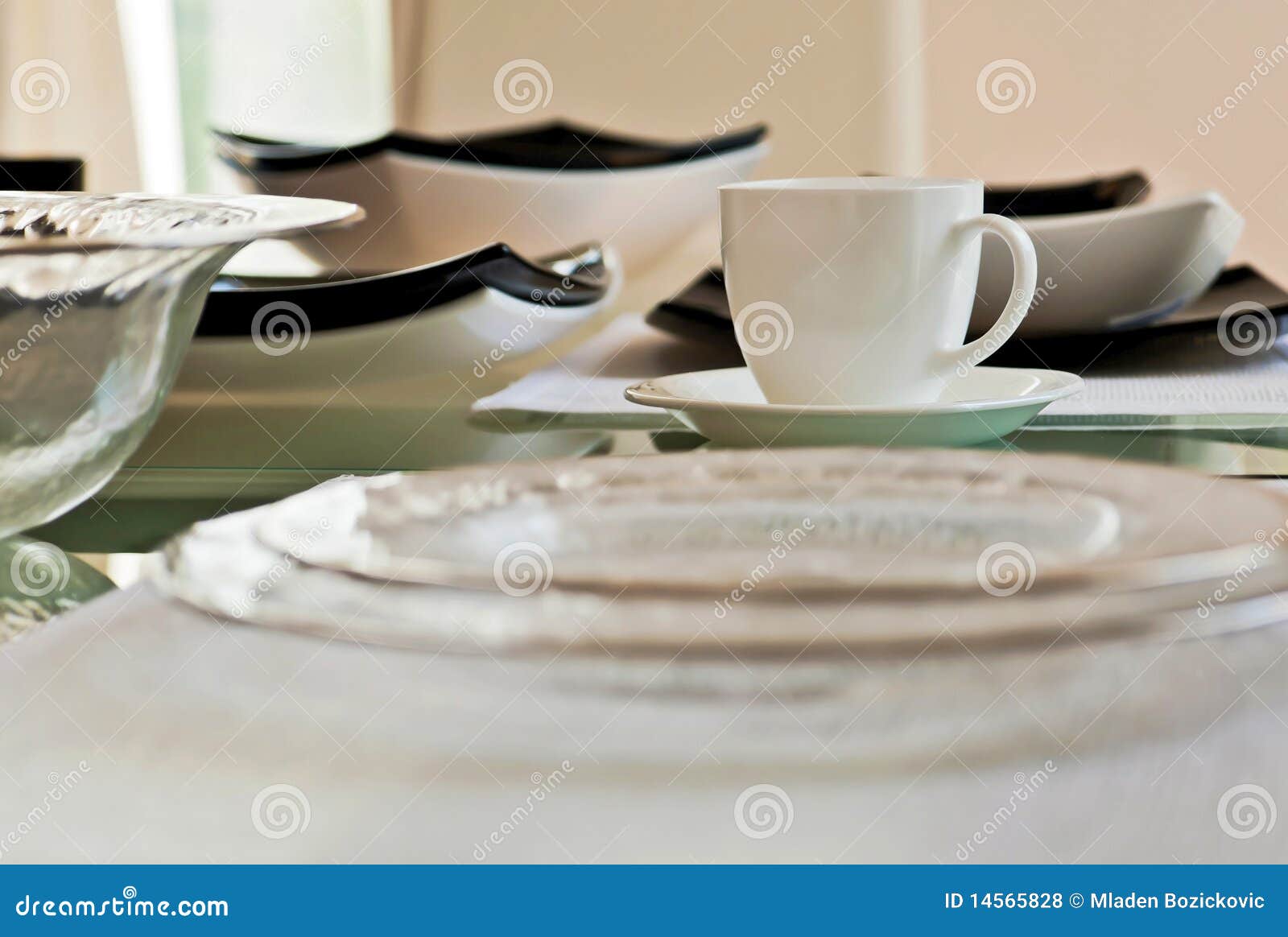Glassware and ceramic stock photo. Image of limpid, glassware 14565828