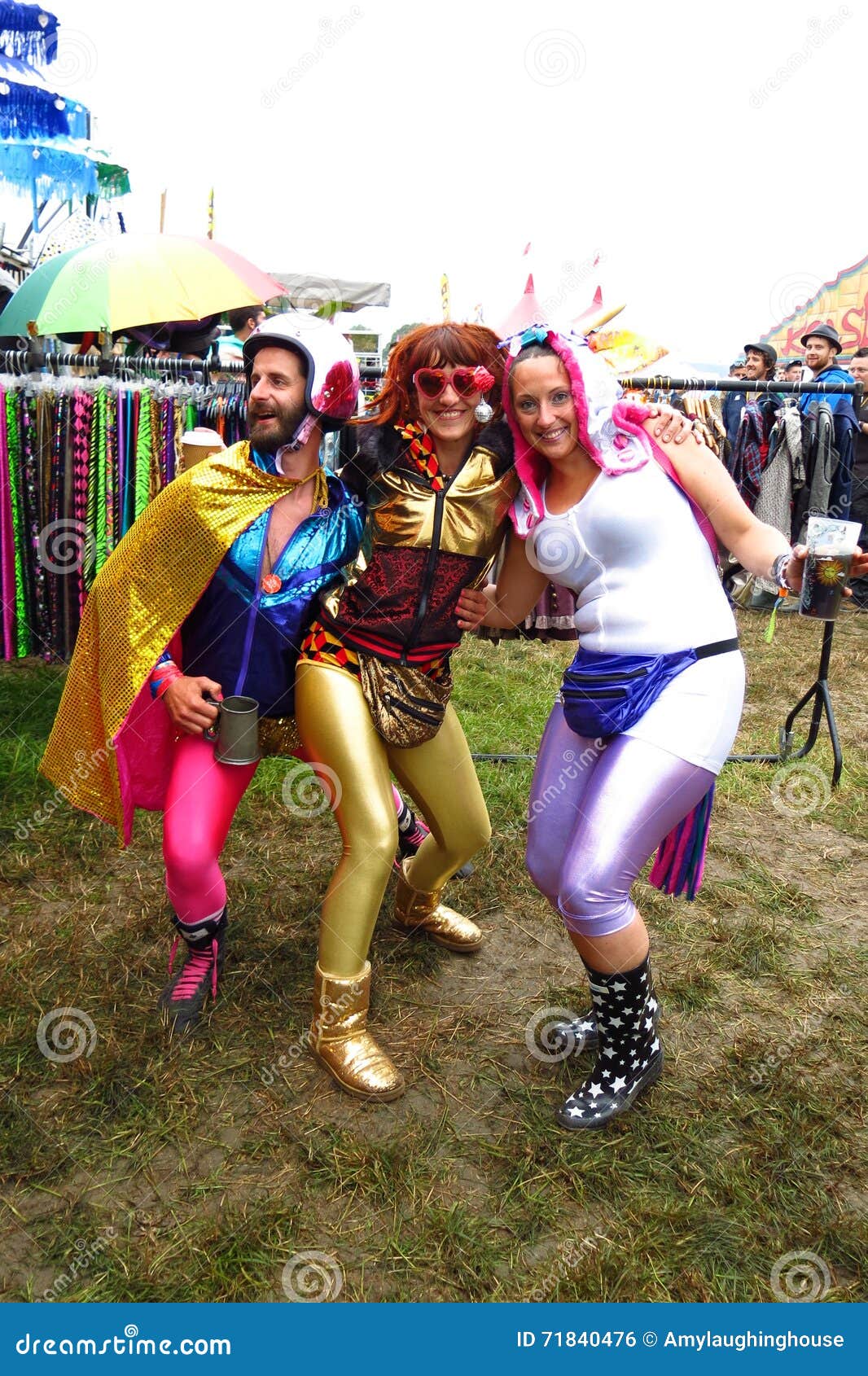 Glastonbury Music Festival Fun Fancy Dress Costumes Editorial Photo Image  of funky, somerset: 71840476