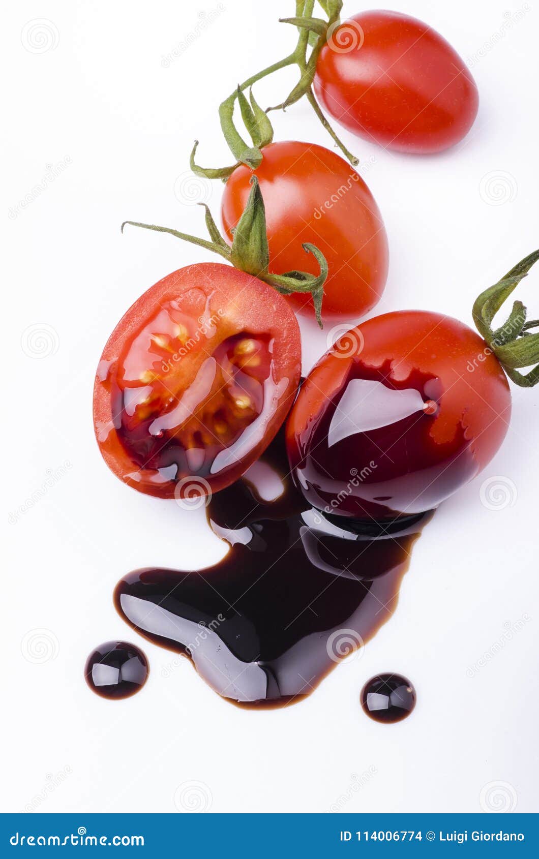 Glaze of balsamic vinegar stock photo. Image of vegetable 114006774