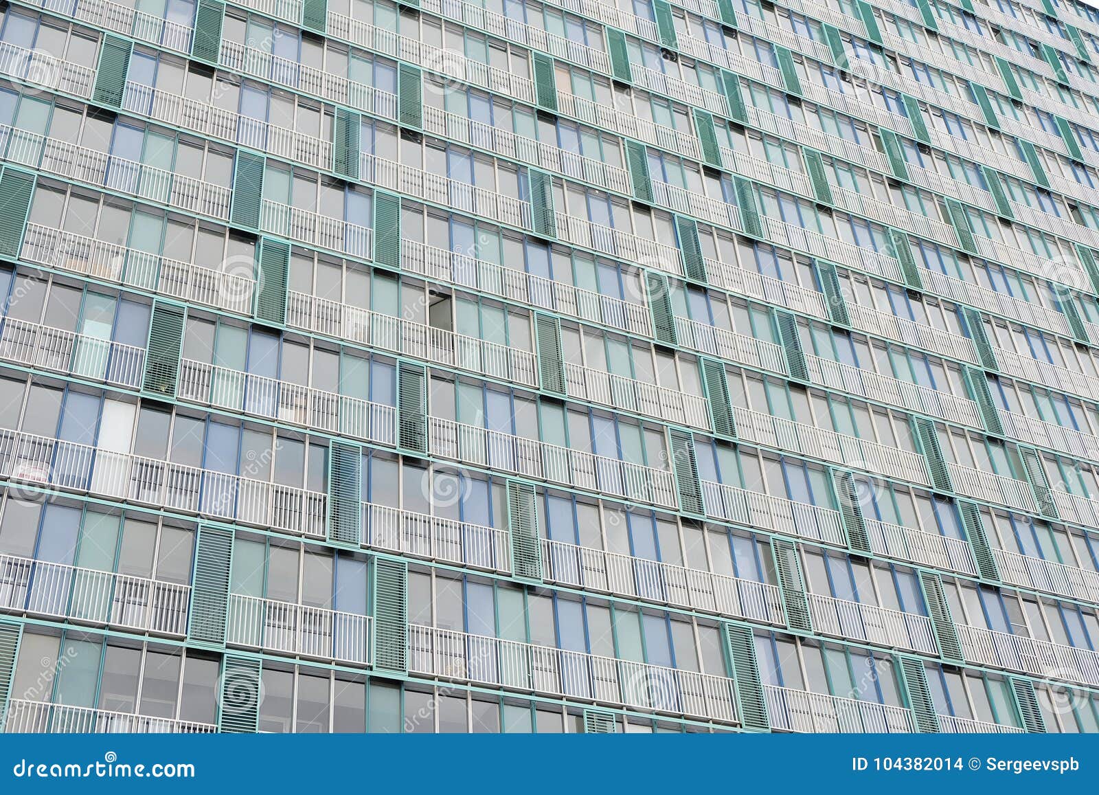 Glazed Facade of a Modern Home Stock Photo Image of building