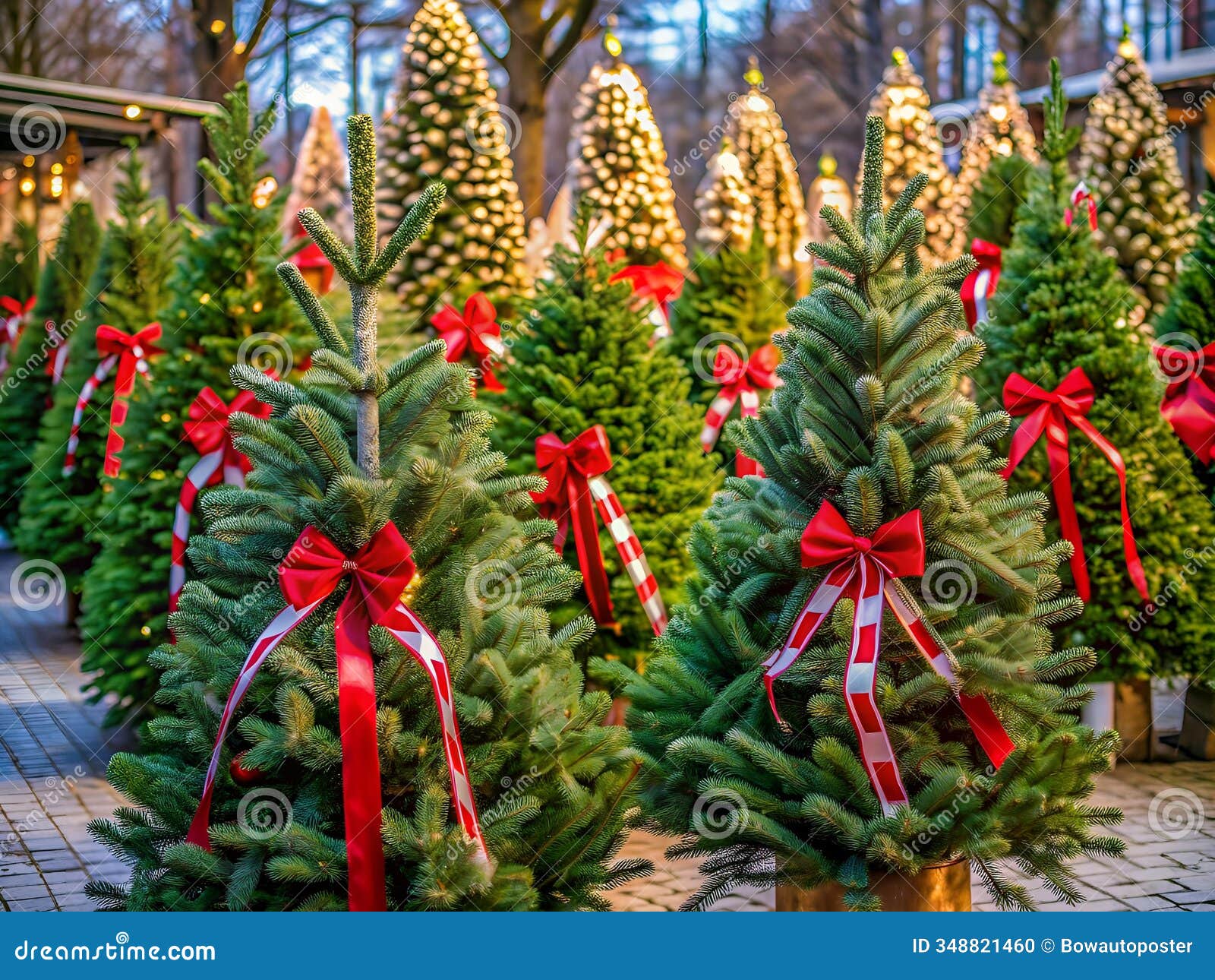 a festive extravaganza a look at the opulent and often overdone christmas tree displays of the season