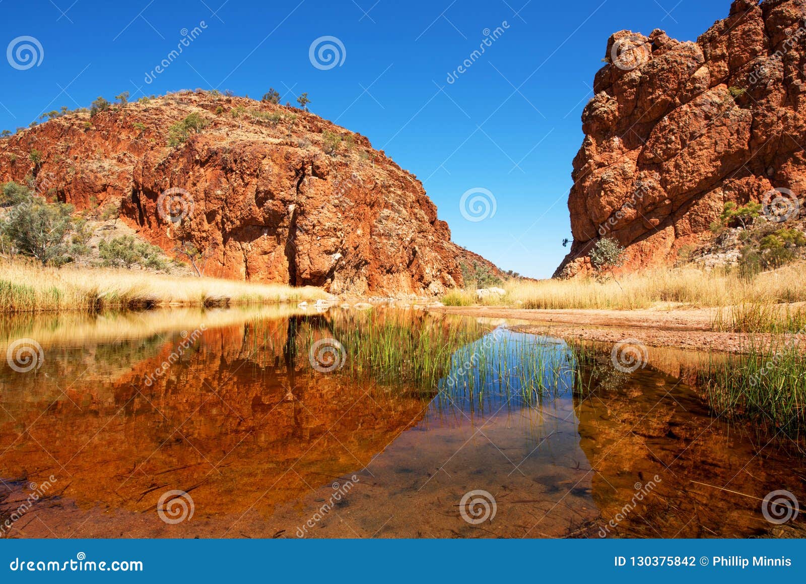 glen helen gorge, northern territory, australia