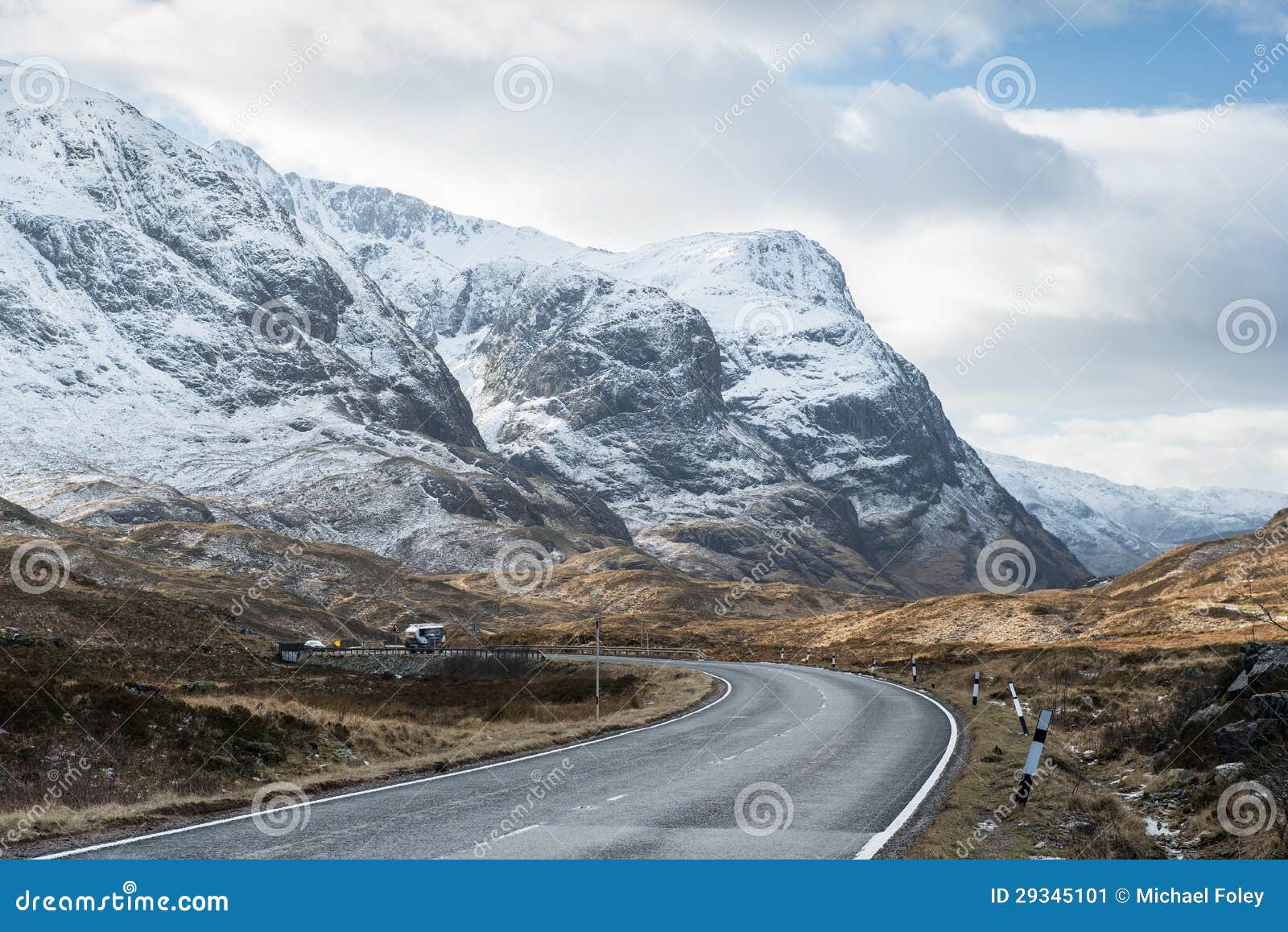 Glencoe road stock image. Image of travel, glencoe, fhada 29345101