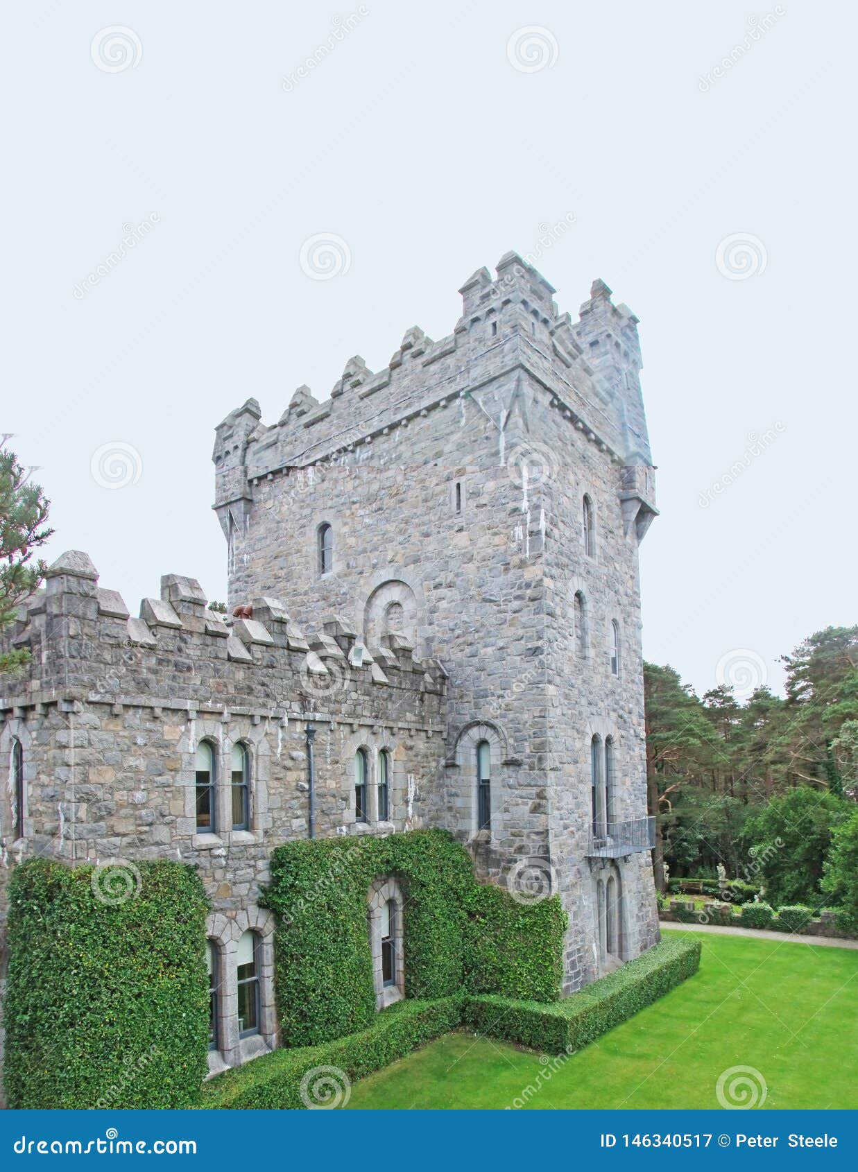 glenveagh castle in co donegal ireland