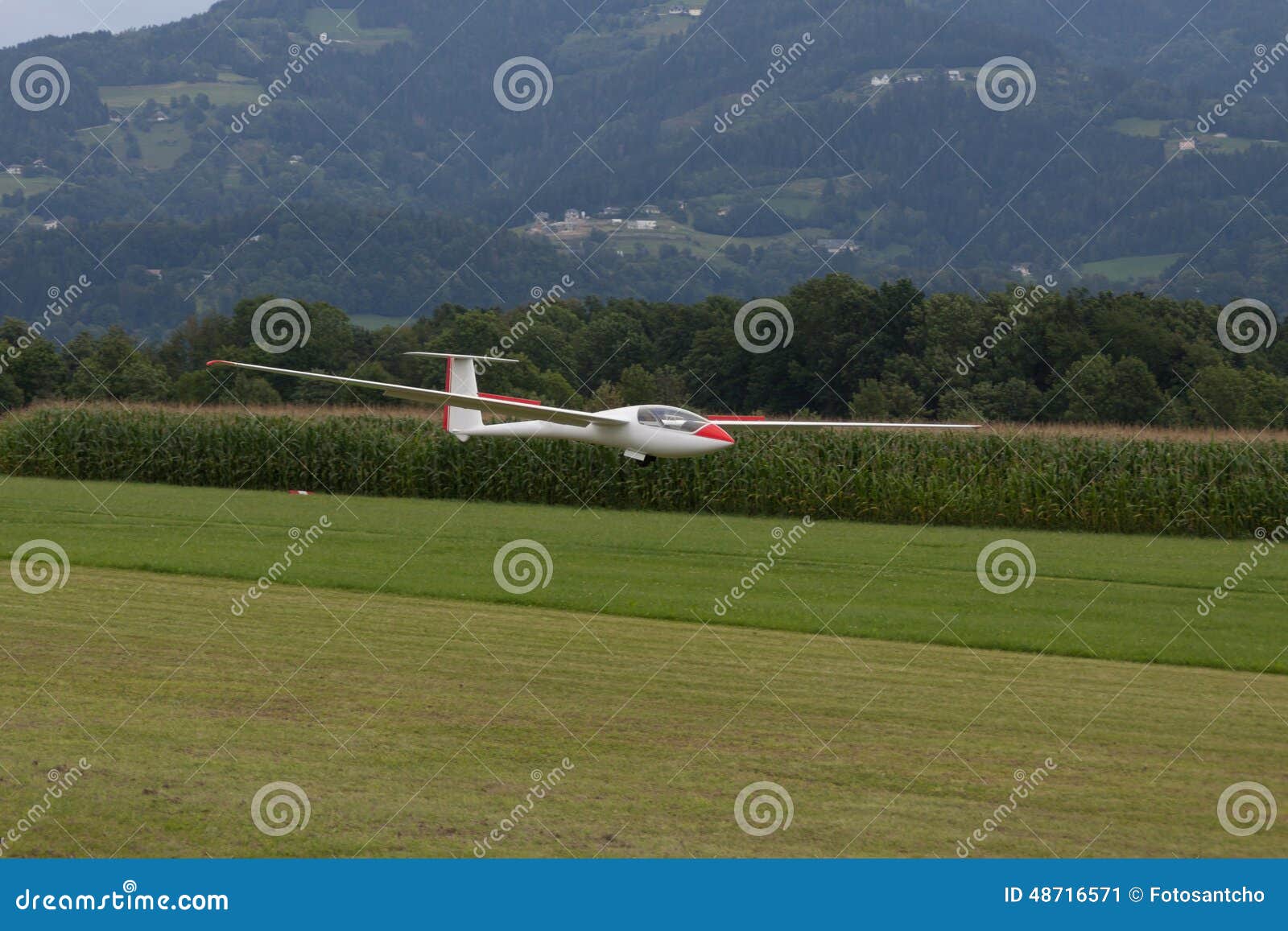 Glider Model Glider Flight Stock Image Image of flight, show