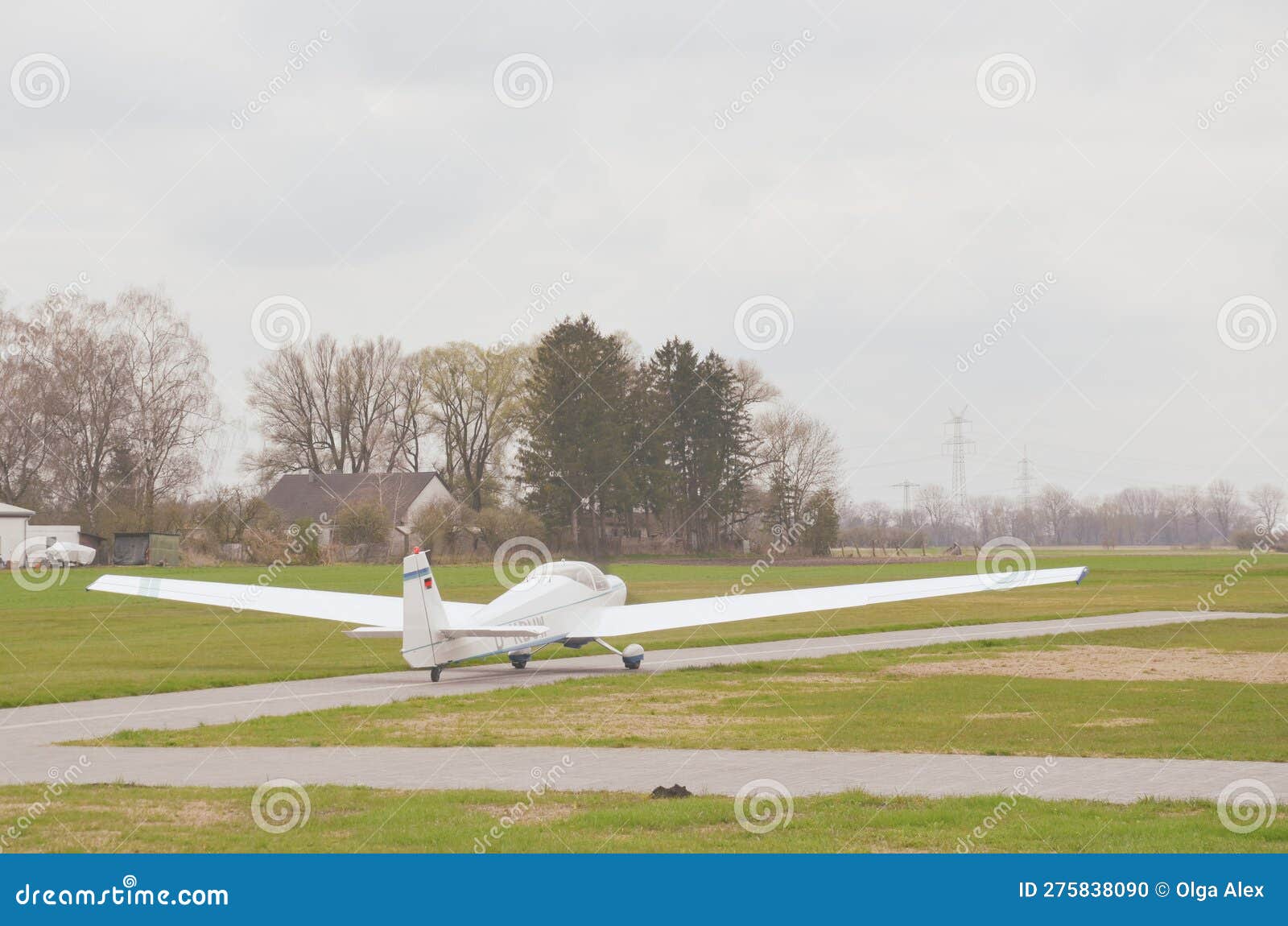 glider plane bergkirchen oberbayern, glider flying