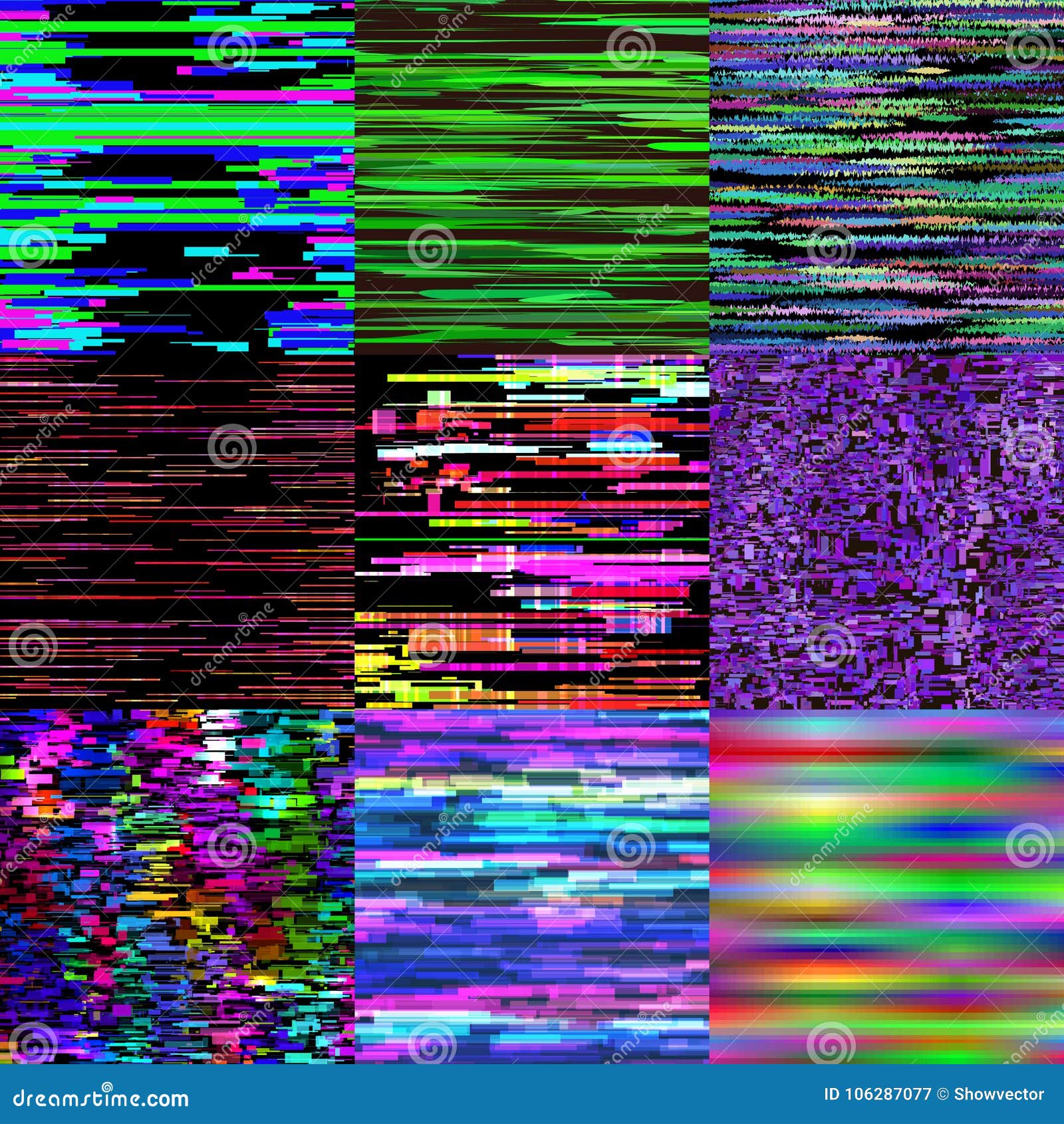computer glitch texture