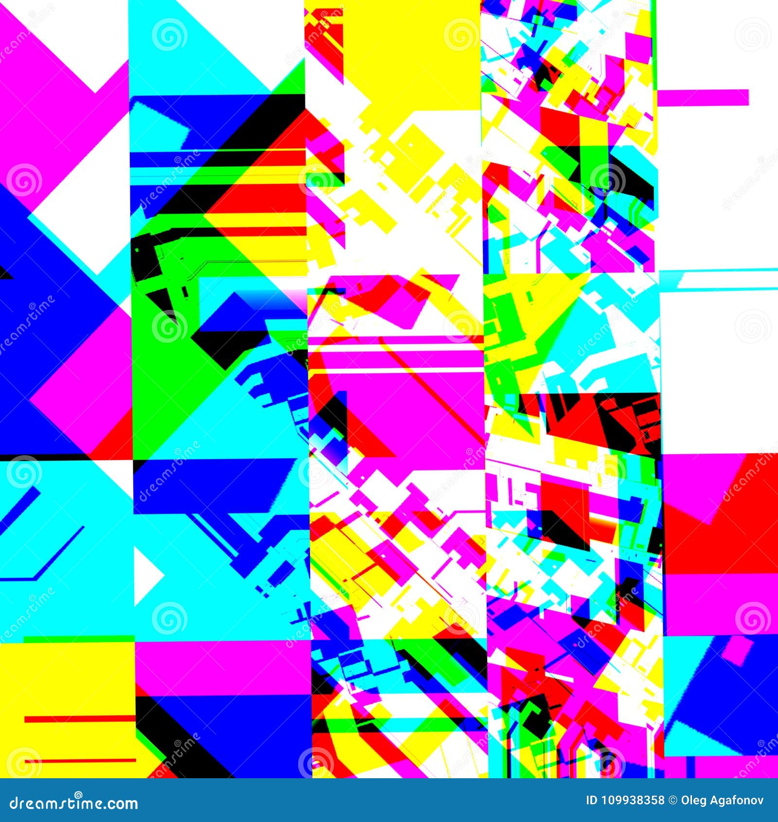 Abstract Chemical Glitching Effect. Random Digital Signal Error. Abstract  Contemporary Texture Background Colorful Pixel Mosaic Stock Illustration -  Illustration of monitor, design: 109938358