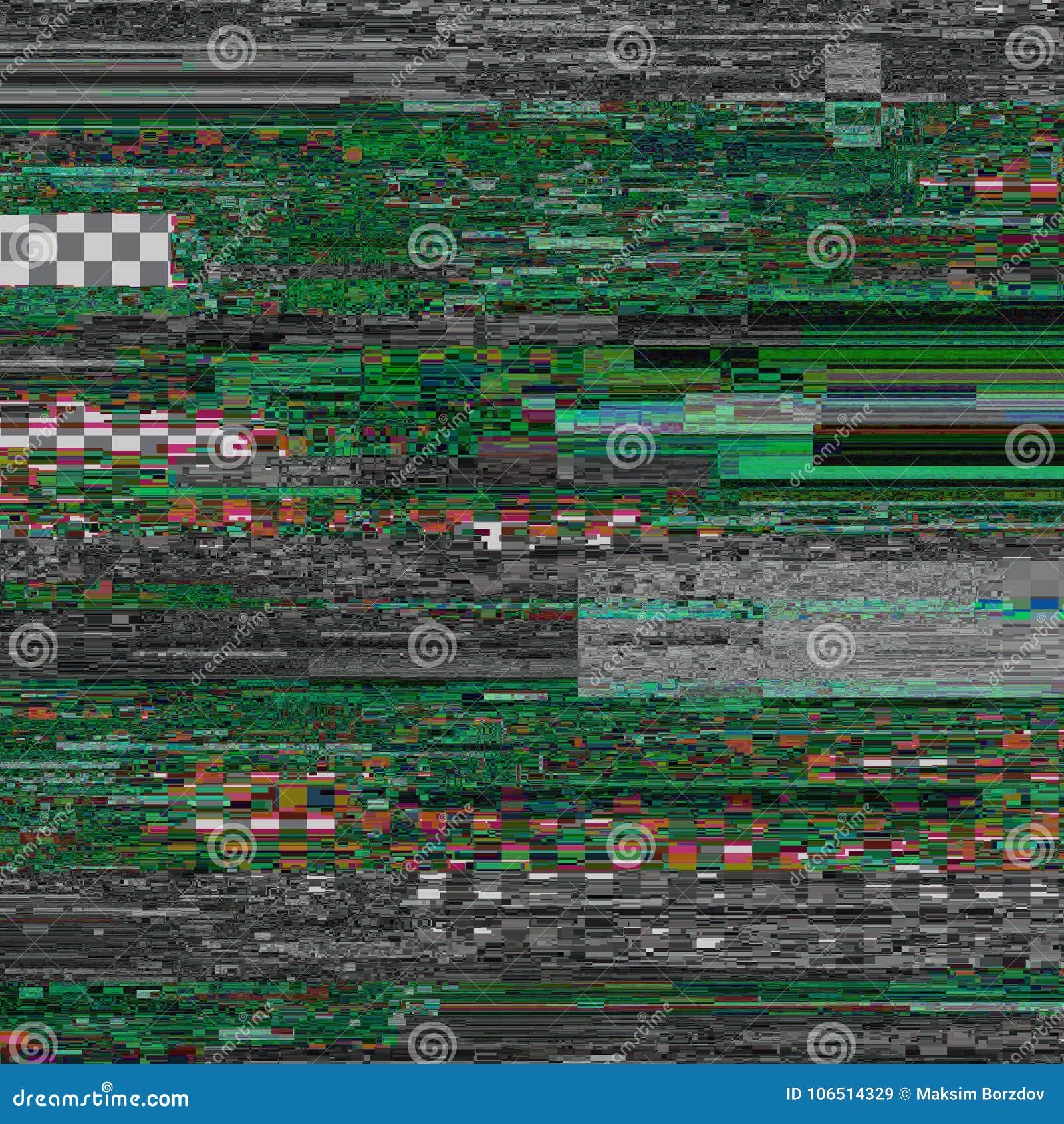 computer glitch texture