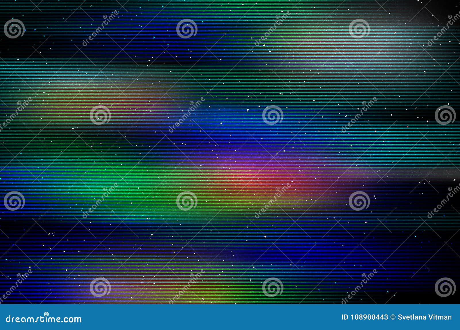 Glitch Universe Background Old TV Screen Error Digital Pixel Noise