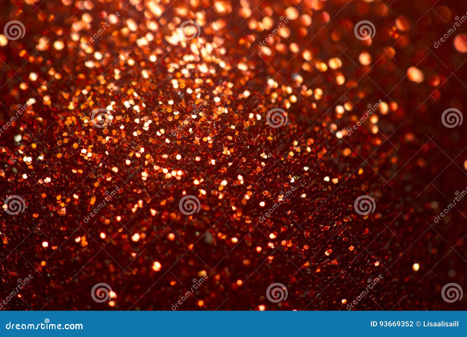 Glitter Christmas Background, Shiny Texture, Gold and Red Sparkle