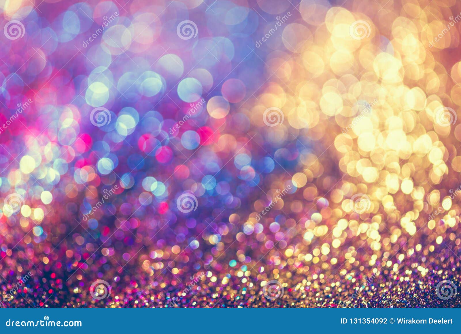 Glitter Gold Bokeh Colorfull Blurred Abstract Background for Birthday,  Anniversary, Wedding, New Year Eve or Christmas Stock Photo - Image of  holiday, merry: 131354092