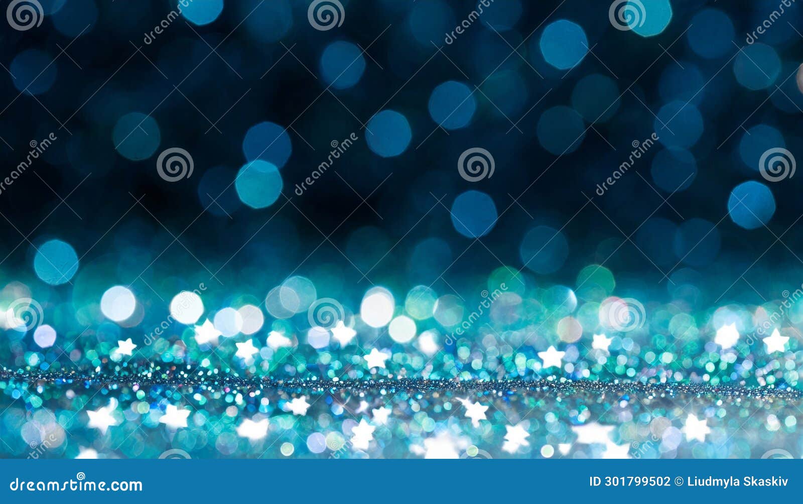 Glitter Lights Background Defocused Texture Christmas Abstract