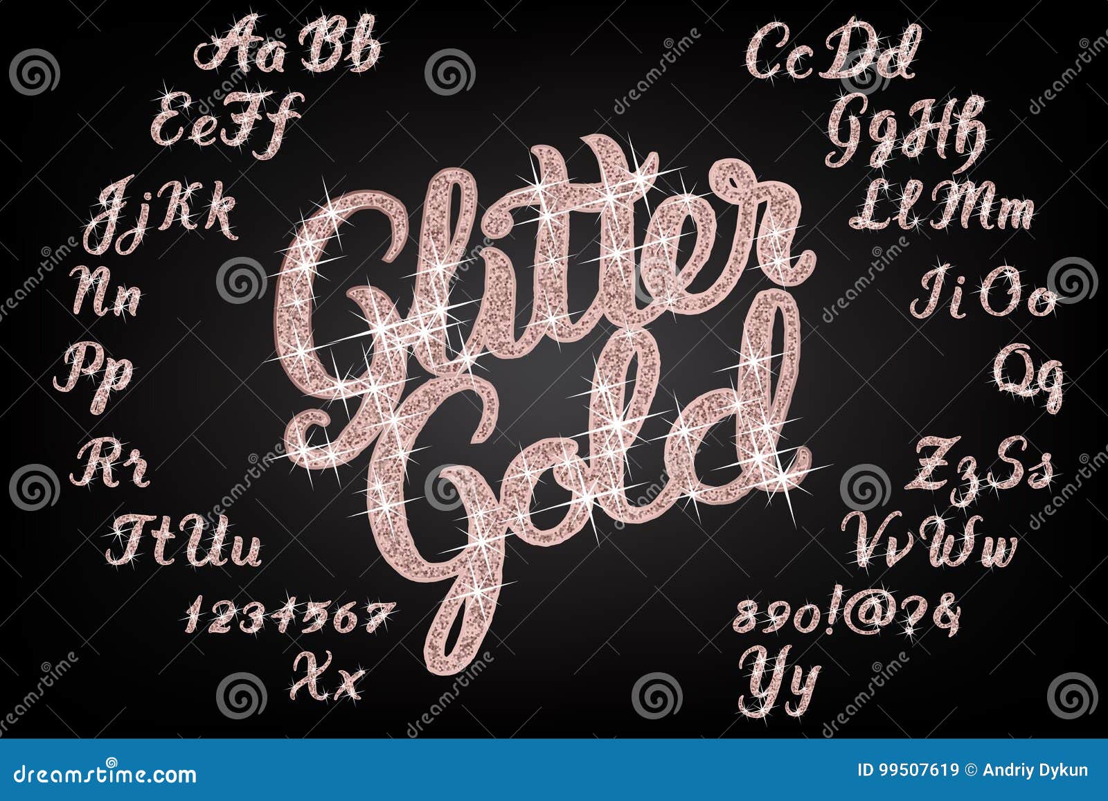 Amore - rose gold script - Rose Gold Quote - Posters and Art