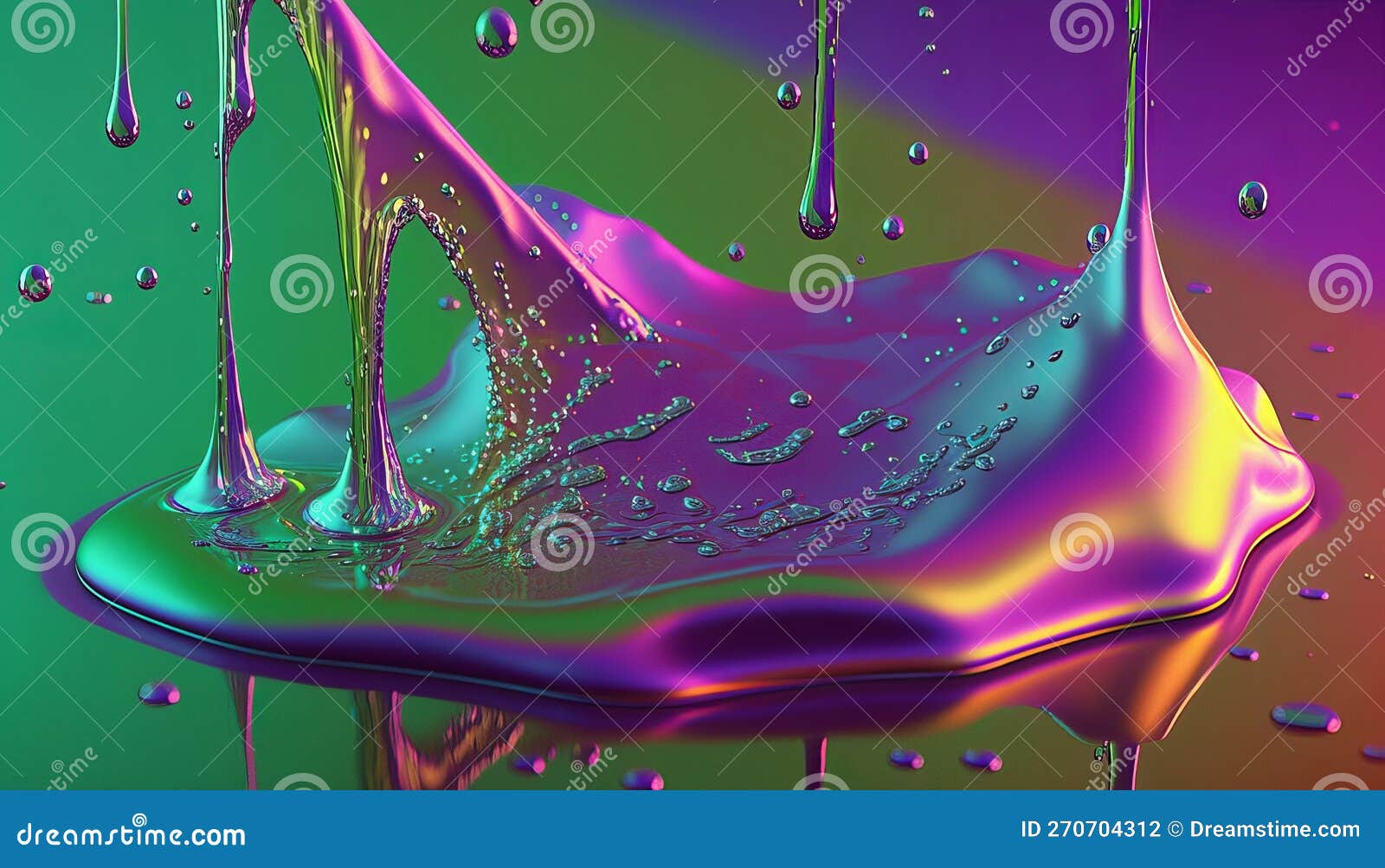Glitter Smile Liquid. Super Realistic. Use in Your Projects. Background. Stock Illustration