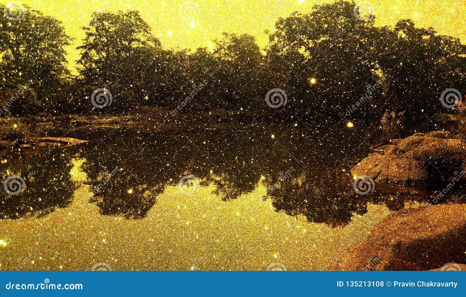 Glitter Textured Nature Background Template, Graphics Template Design