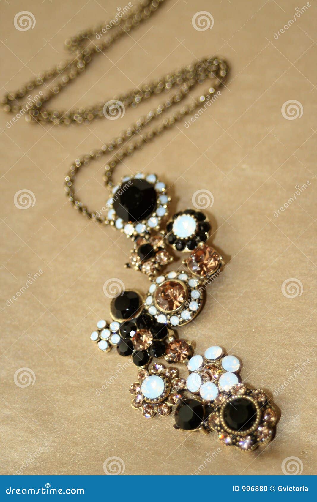 Glittering necklace stock photo. Image of beauty, jewelry 996880