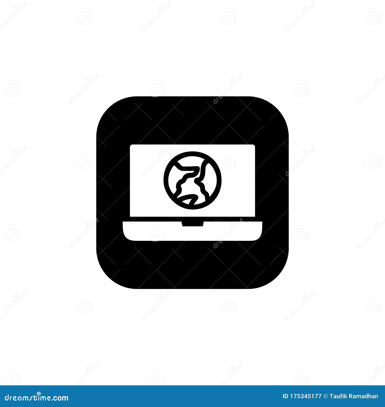 Global Access Icon. Online Learning Icon. Perfect for Application, 
