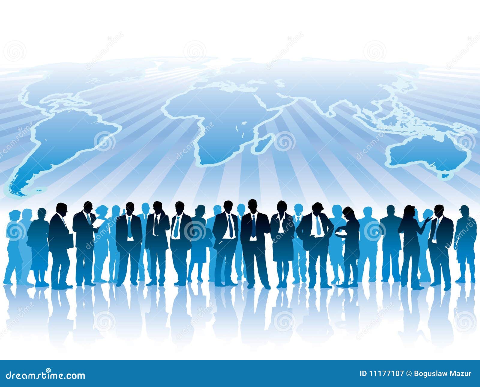 Global business stock vector. Illustration of large, globe 11177107