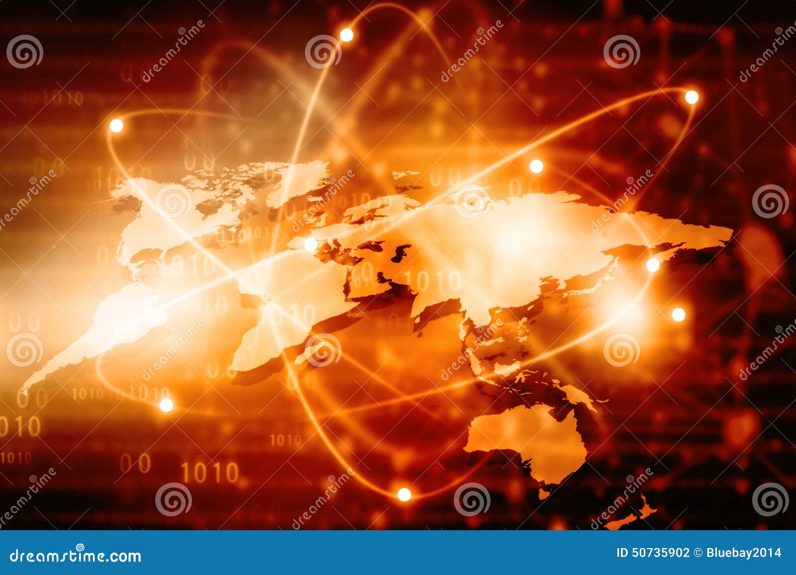 Global business network stock illustration. Illustration of arrows
