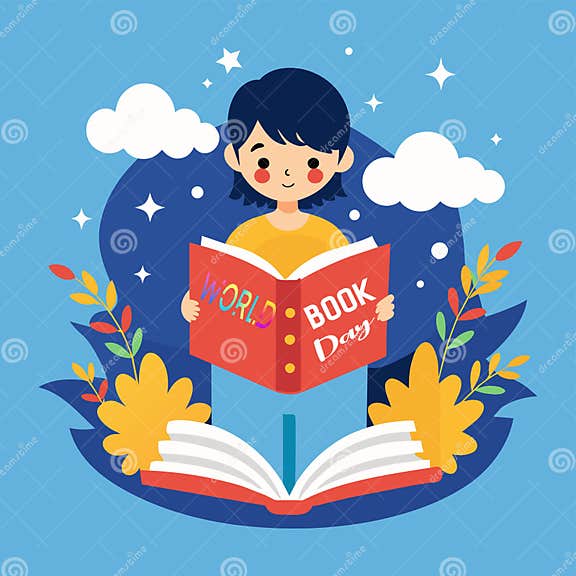 Global Celebration of Literature: World Book Day Unites Readers Stock Vector - Illustration of 