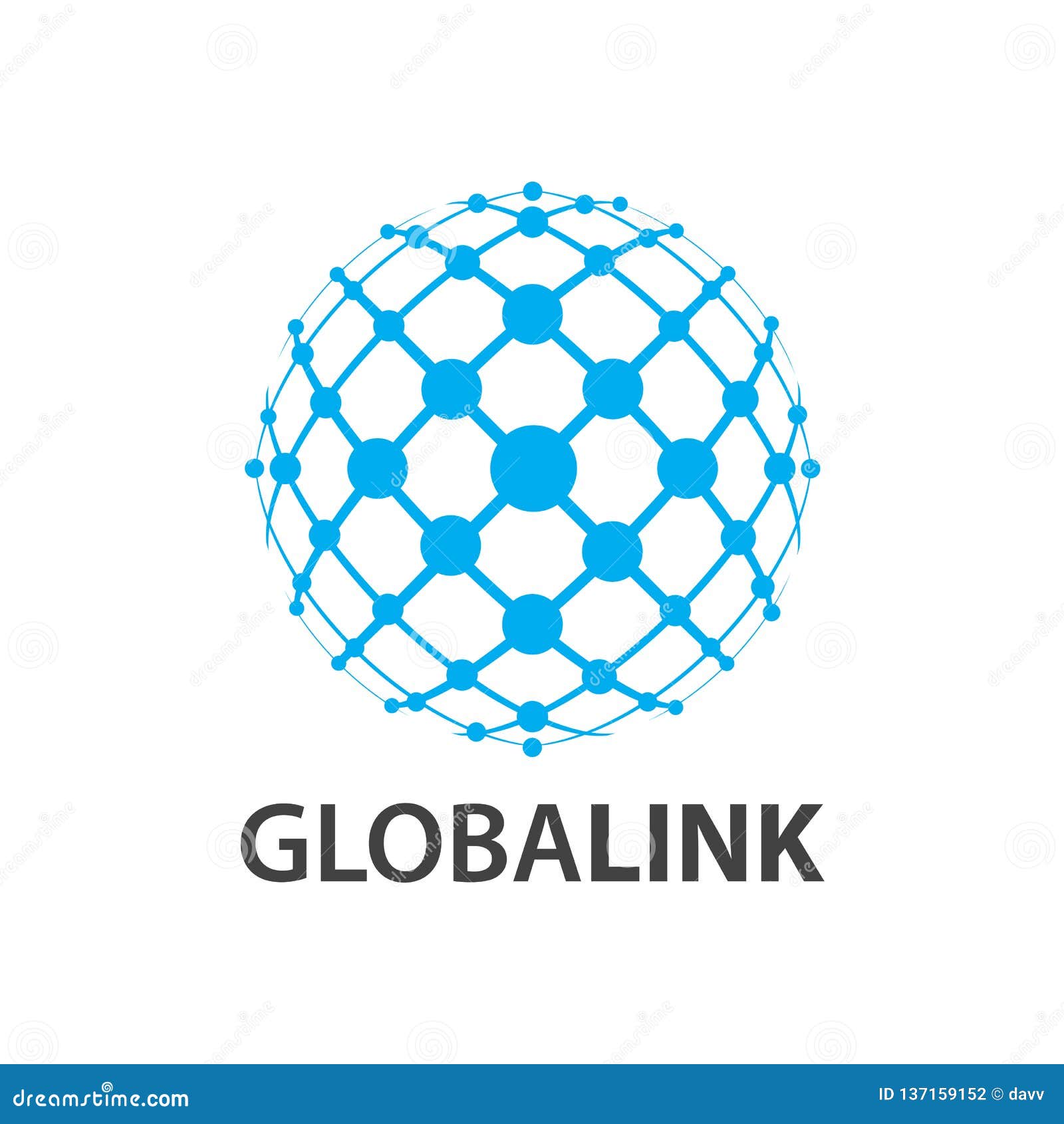 global link. globe world line logo concept .  graphic template 