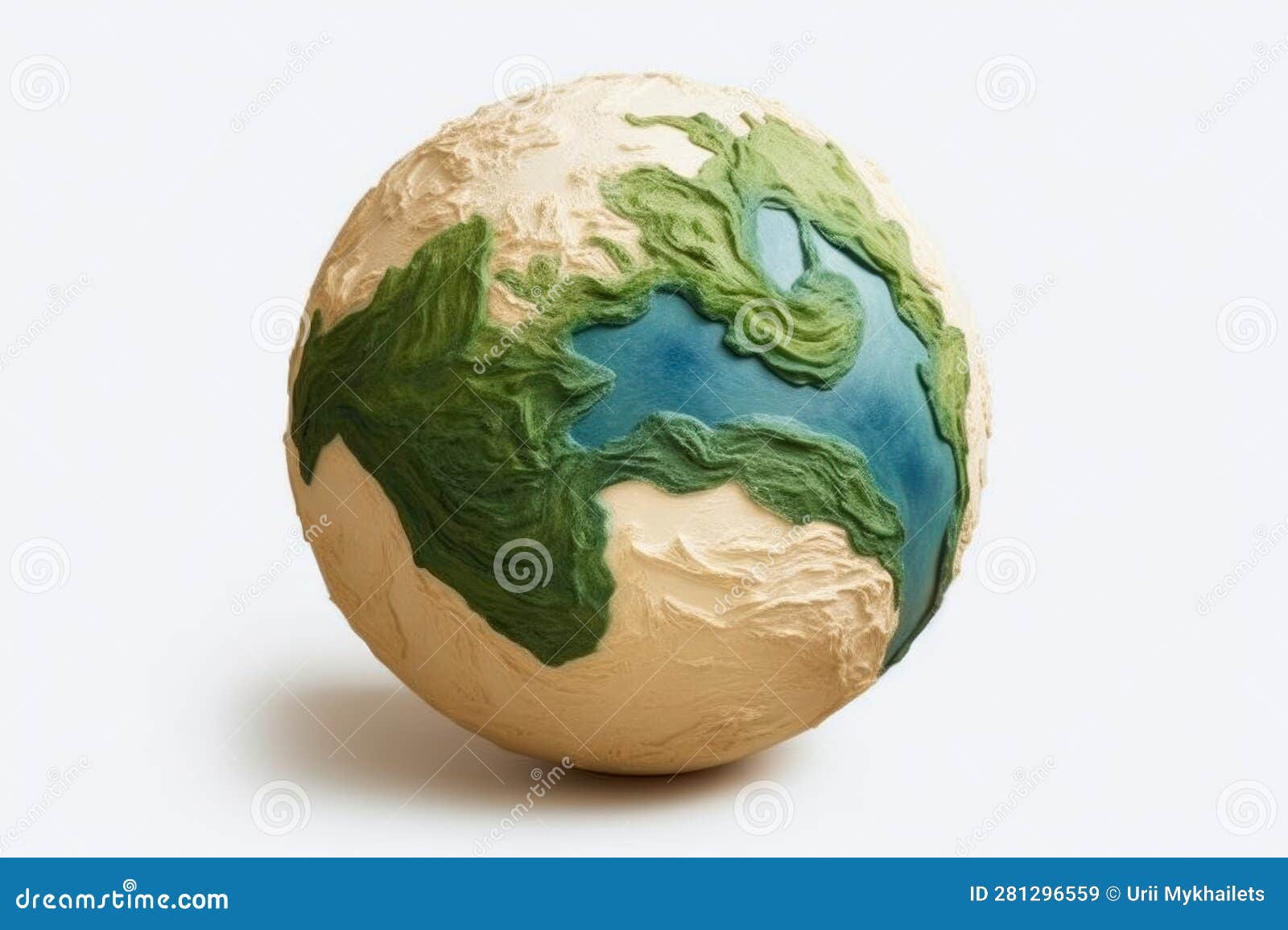 The Global Perspective: Isolated Earth Globe Unveiling Our Shared 