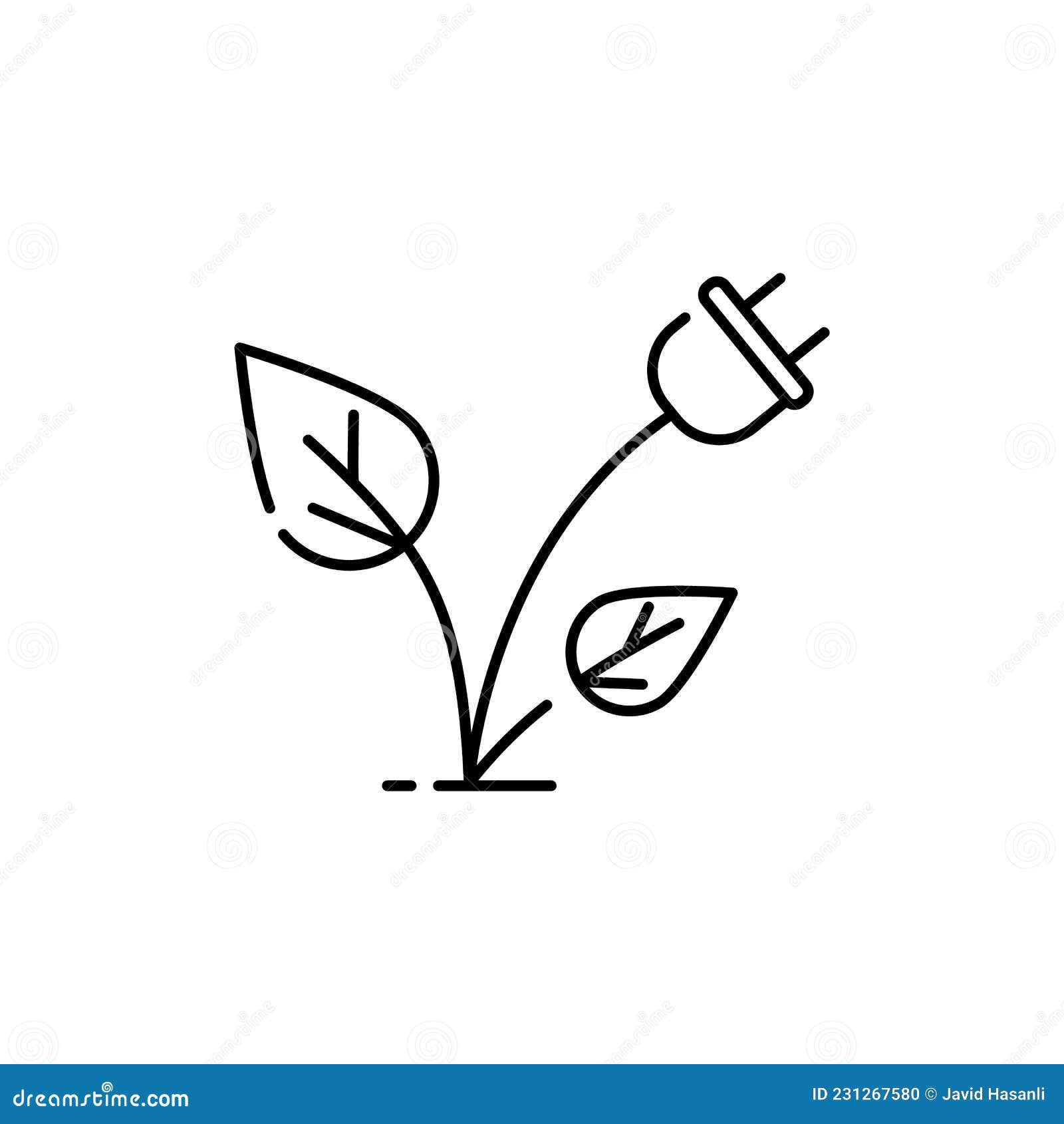 global worning ecology   icon. leaf and safe energy