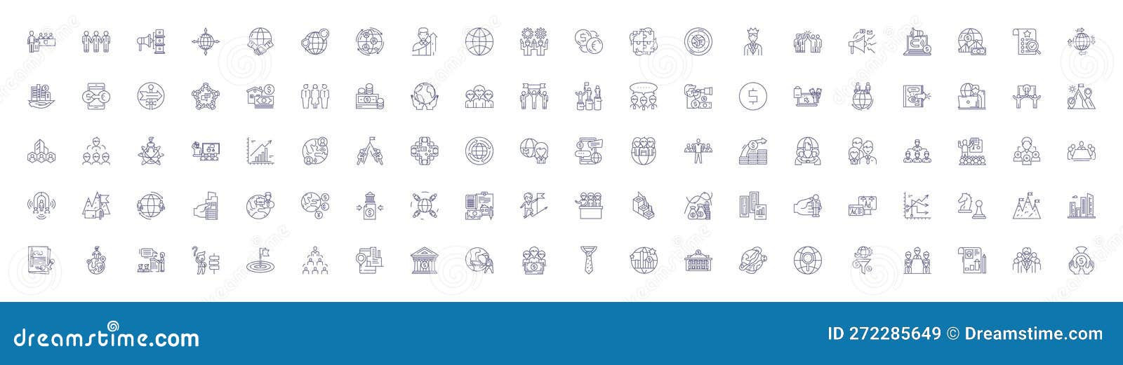 globalization line icons signs set.  collection of internationalization, integration, liberalization, convergence