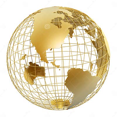 Globe stock illustration. Illustration of ball, earth - 3435647