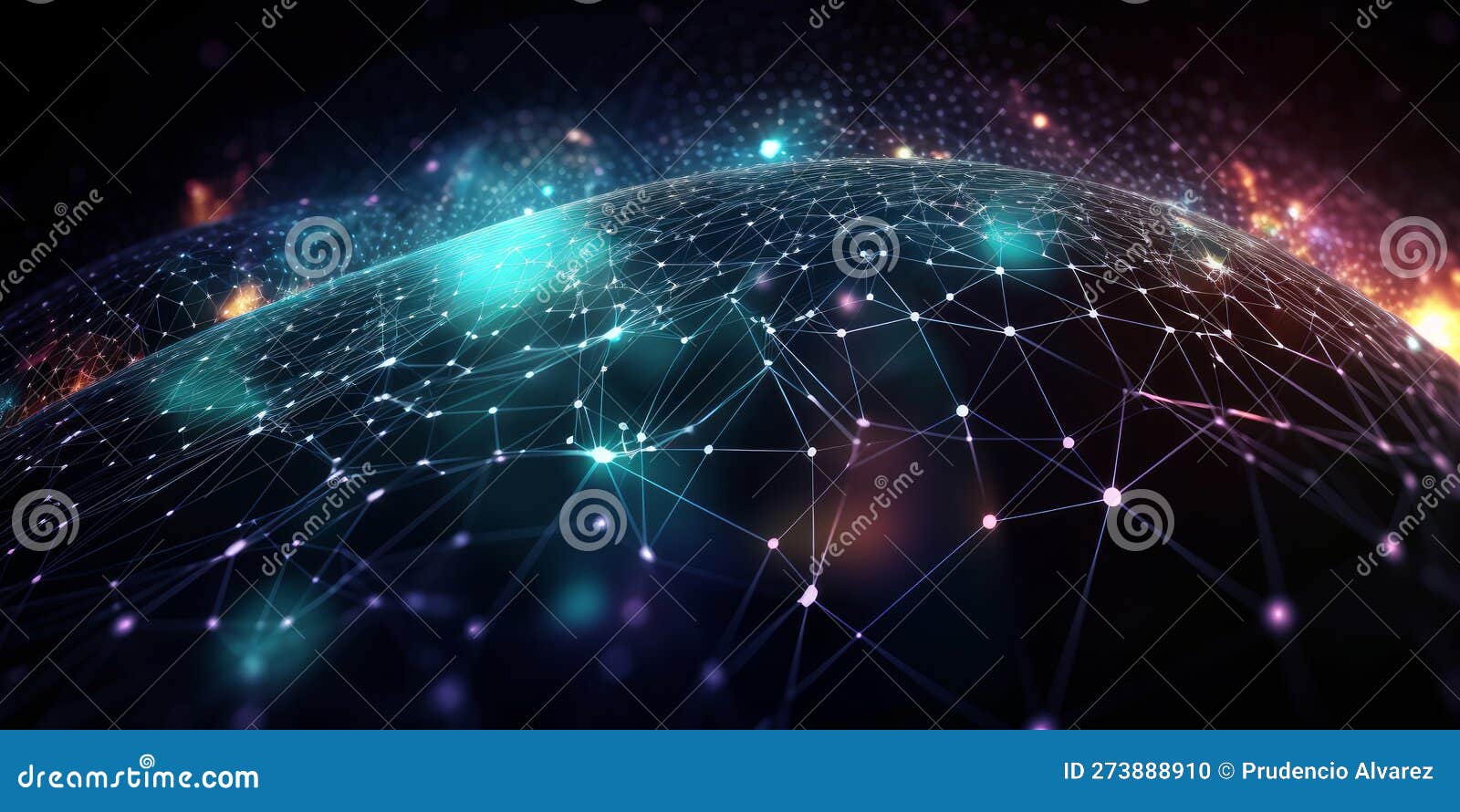 Communications Satellite Connections Stock Illustration Illustration