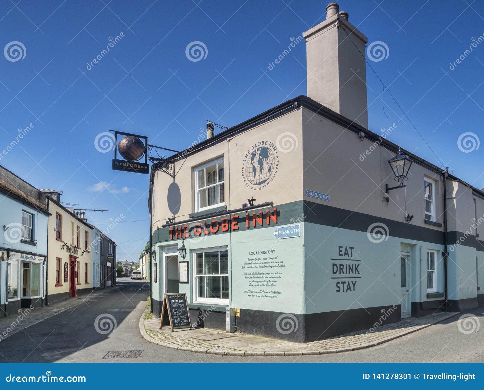 Globe Inn, Buckfastleigh, Devon, UK Editorial Photo Image of england