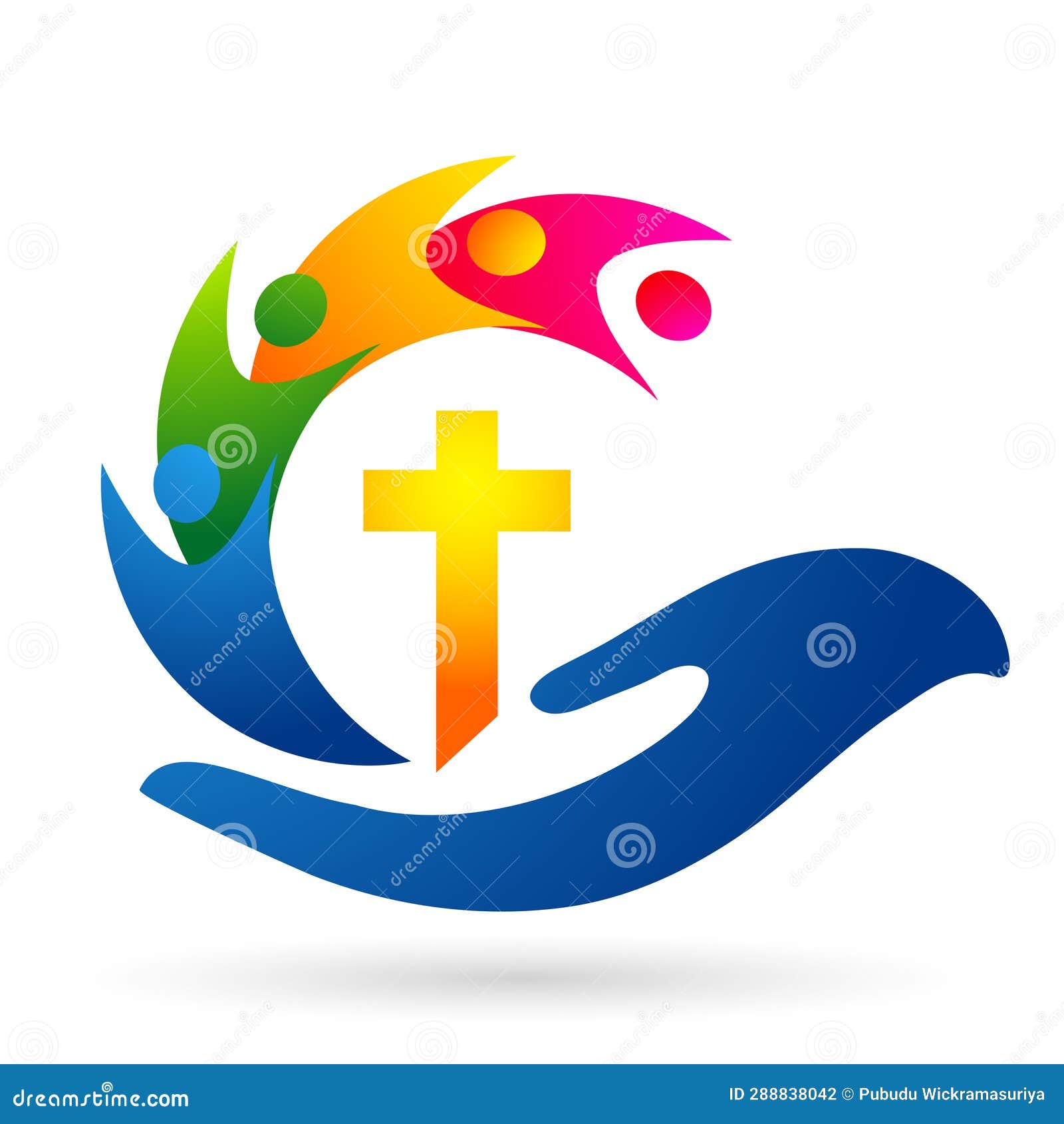 family church people home love logo icon hearts happiness love care hands cross together success wellness health 