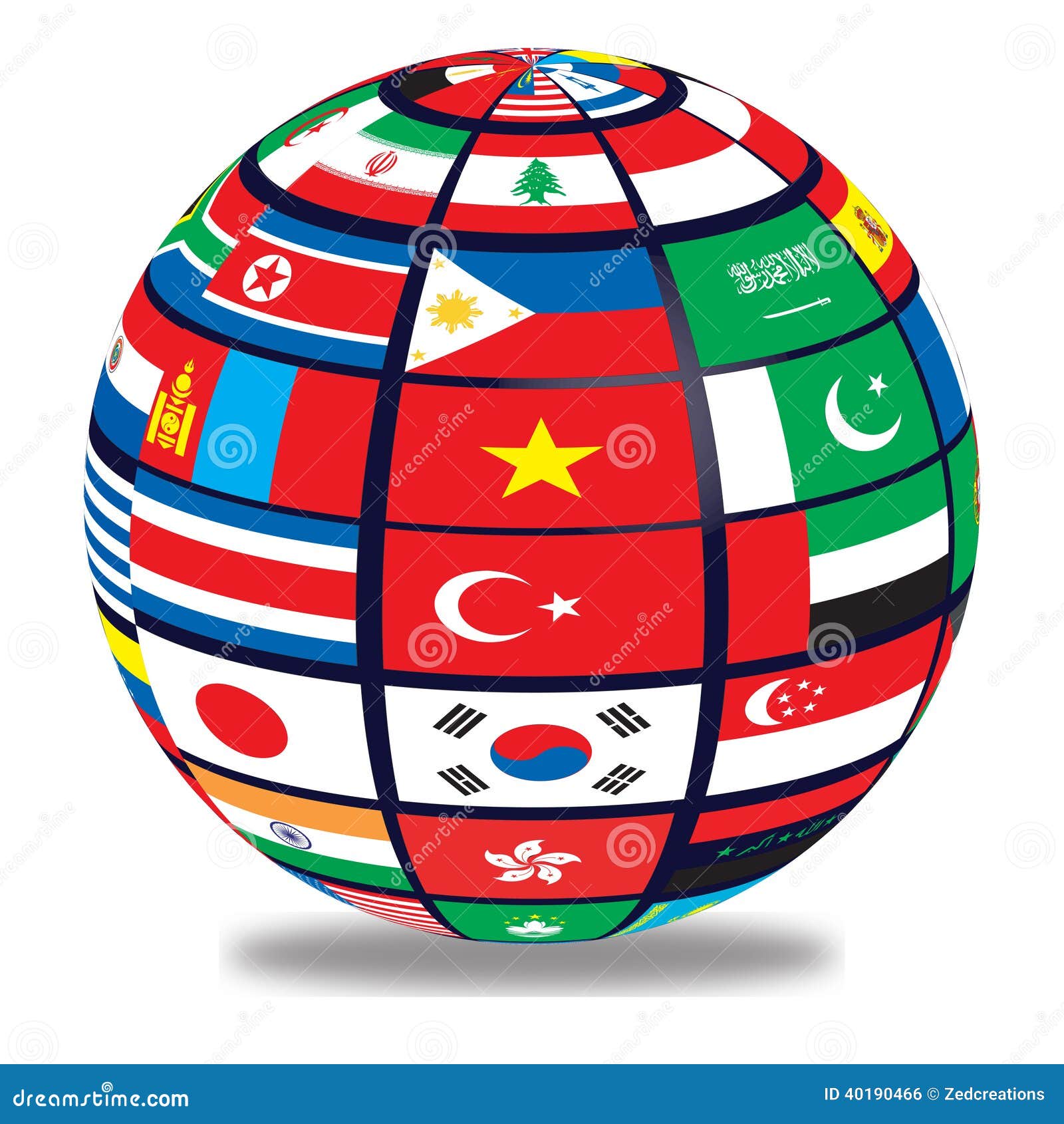free clipart globe flags - photo #22