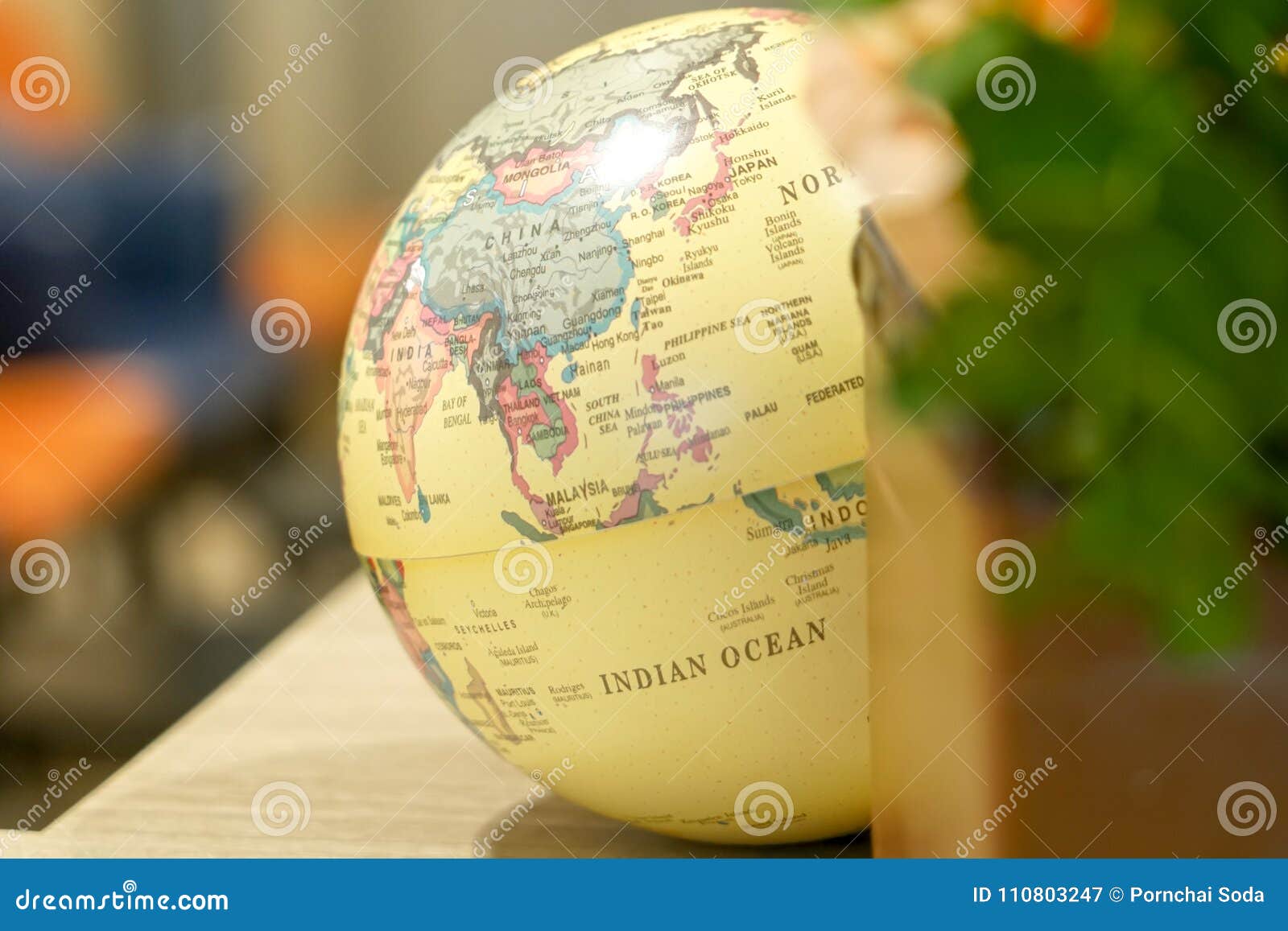 Globe World Map, Explore Destination Travel Concept Stock Image Image