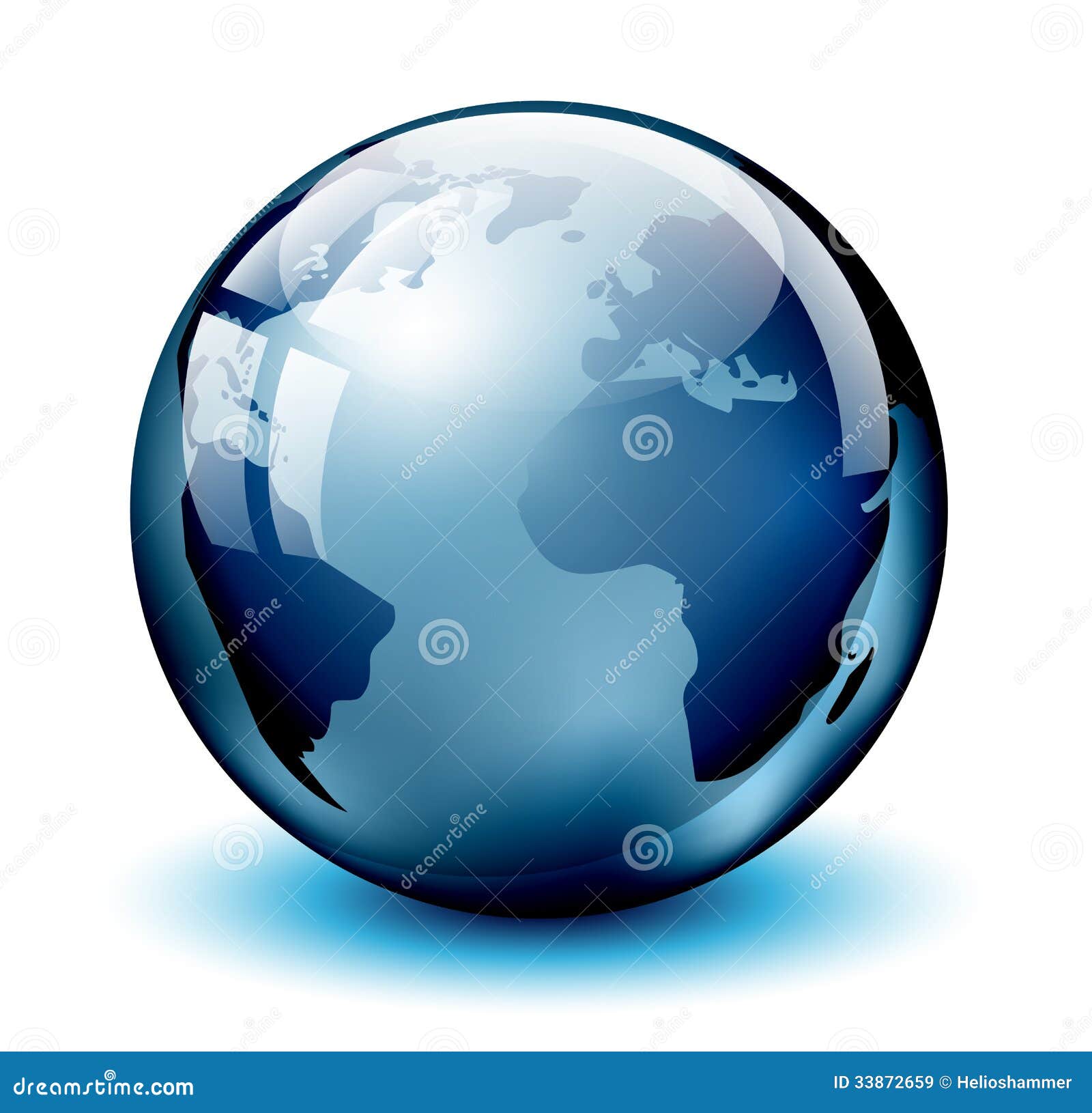 Sfera Di Cristallo Di Quarzo Blu - Globo Terrestre Feng Shui Per Decorazione E Regalo - Foto 9