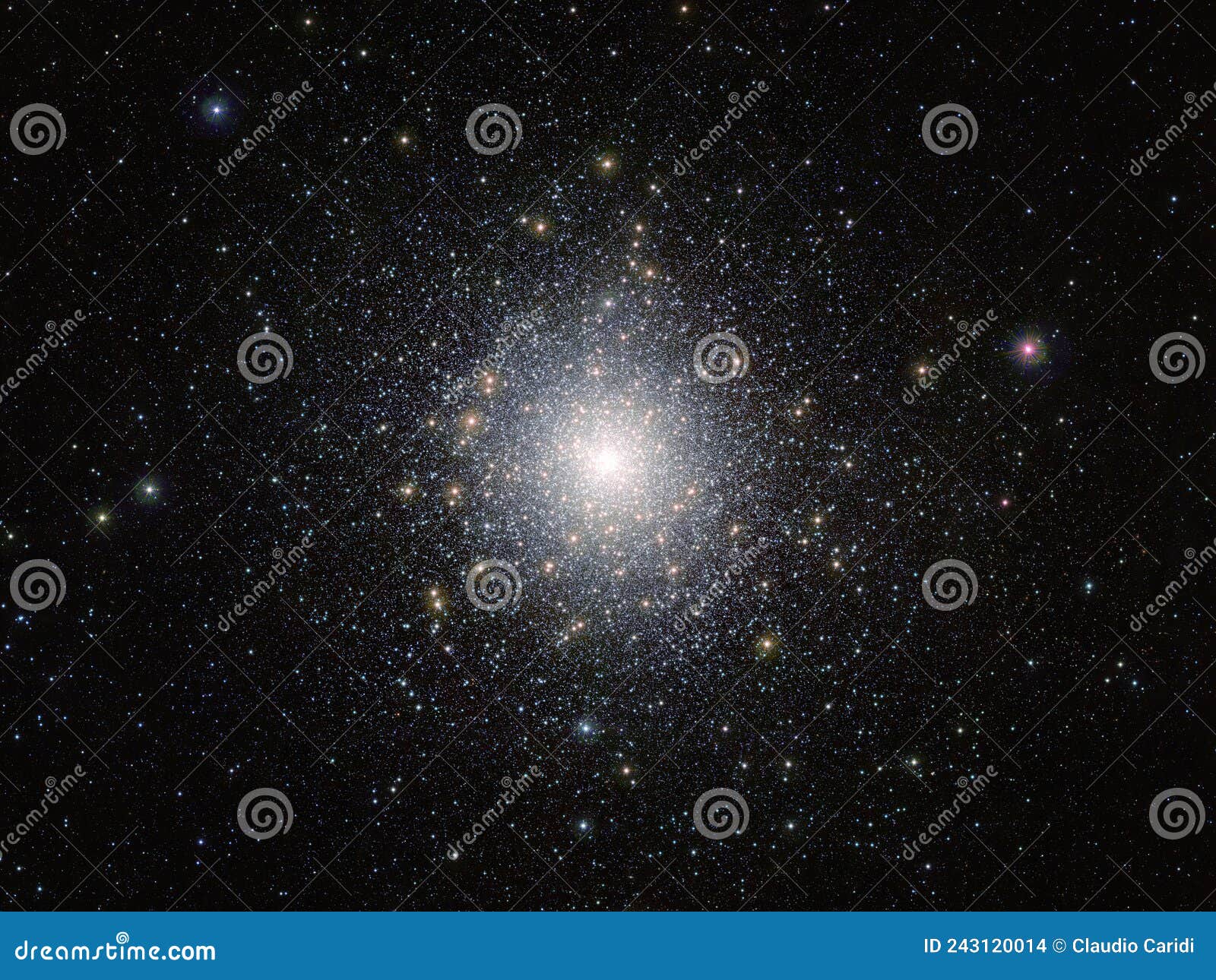 the globular star cluster 47 tucanae. s of this picture furnished by eso